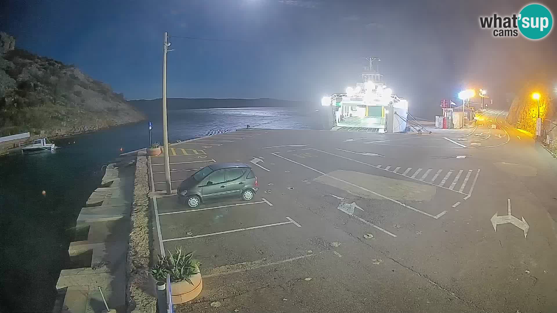 Webcam porto traghetti di Prizna – per l’isola di Pag