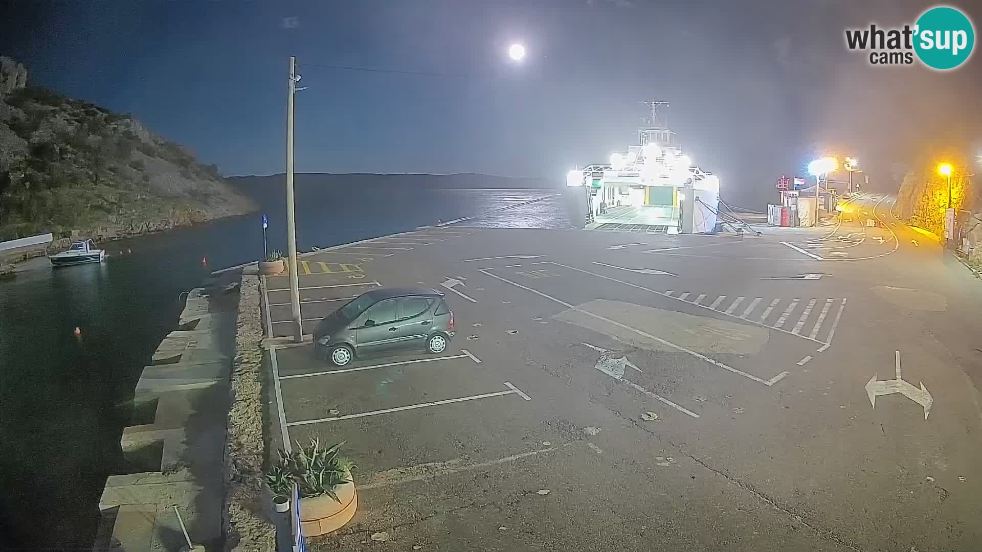 Webcam porto traghetti di Prizna – per l’isola di Pag