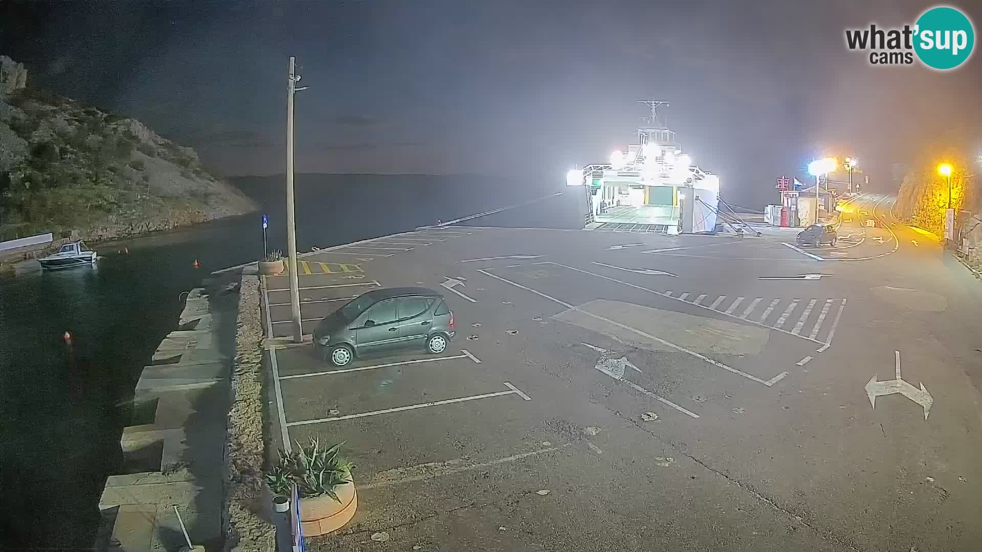 Webcam porto traghetti di Prizna – per l’isola di Pag