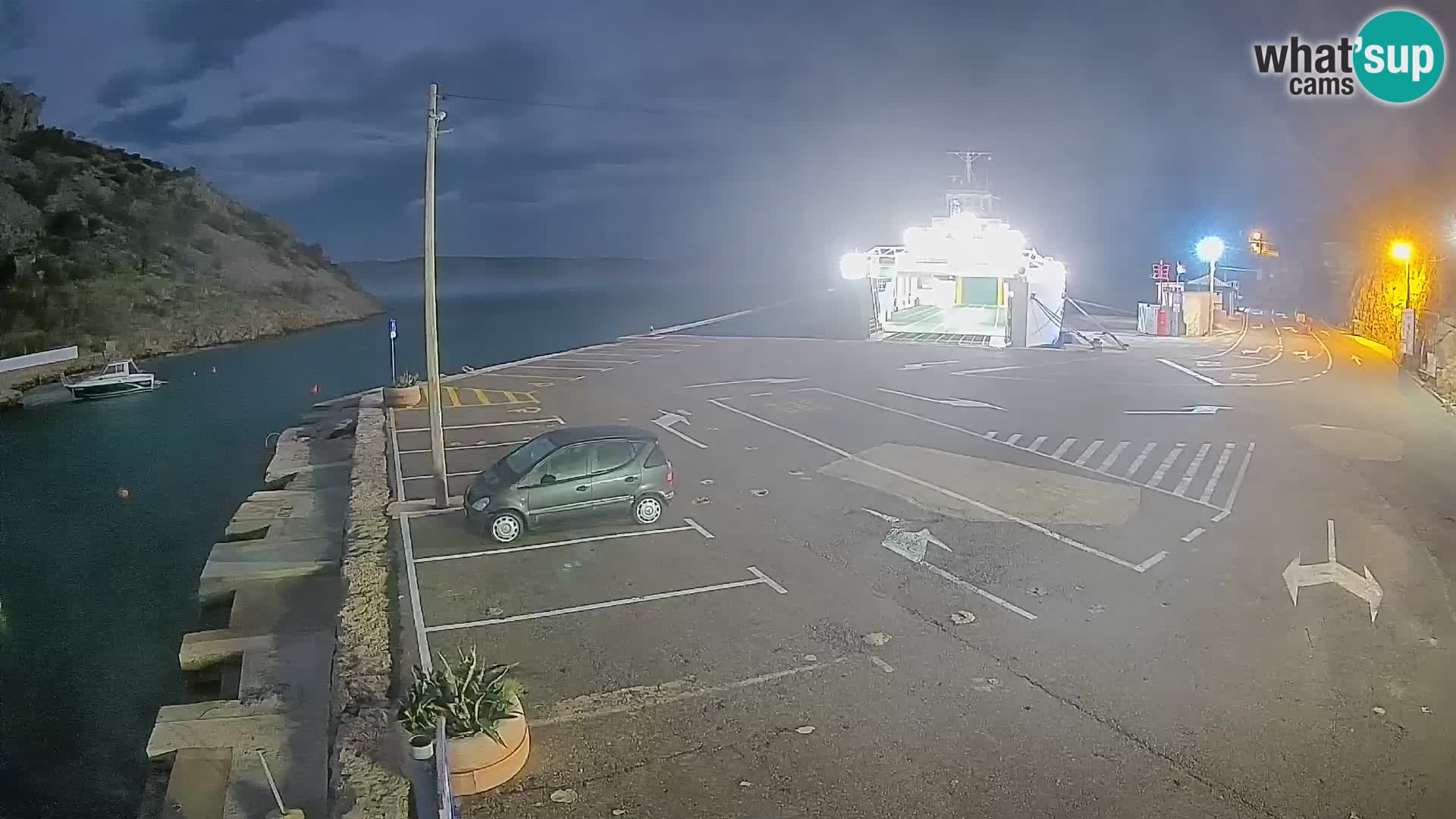 Webcam porto traghetti di Prizna – per l’isola di Pag