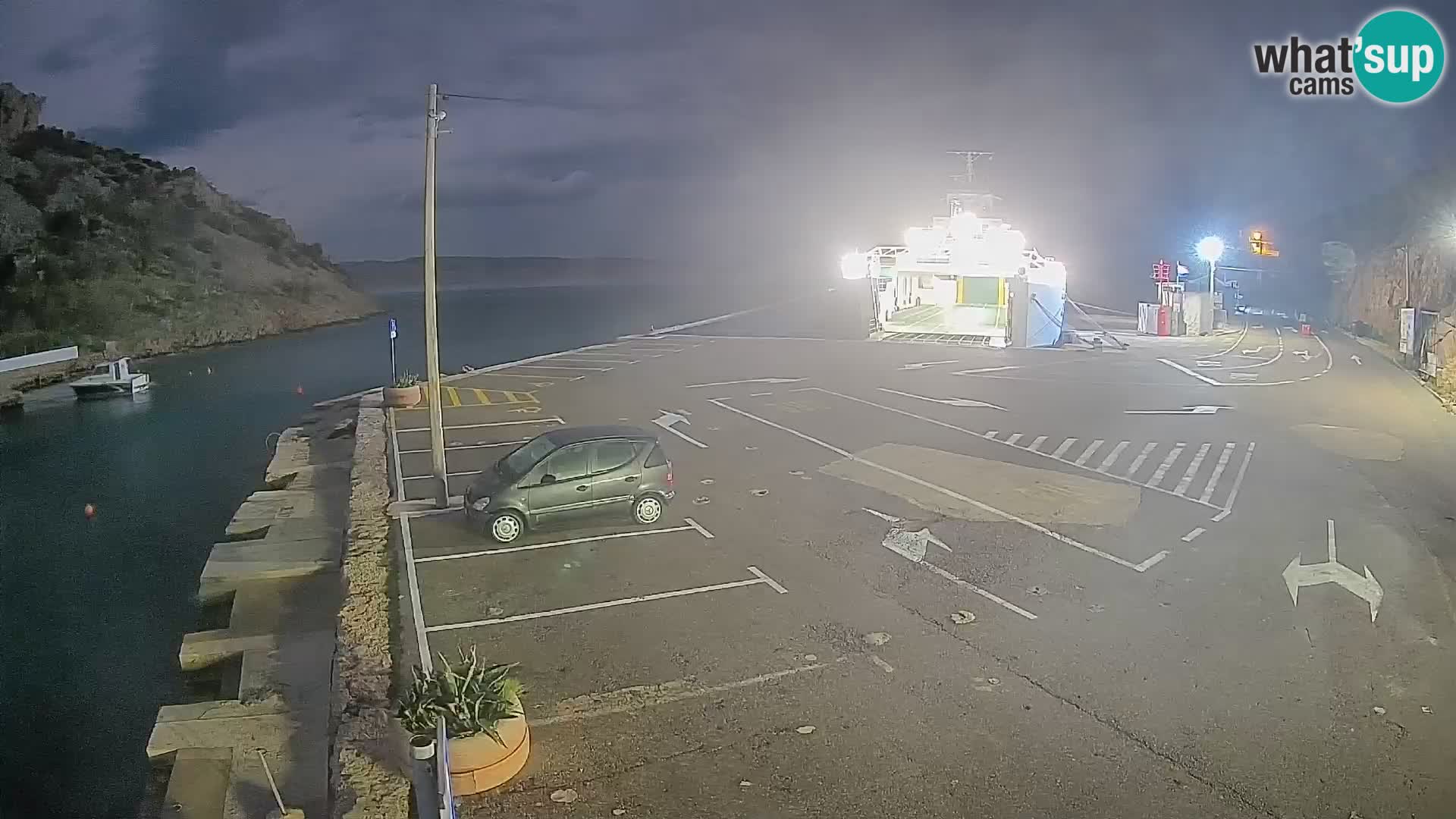 Webcam porto traghetti di Prizna – per l’isola di Pag