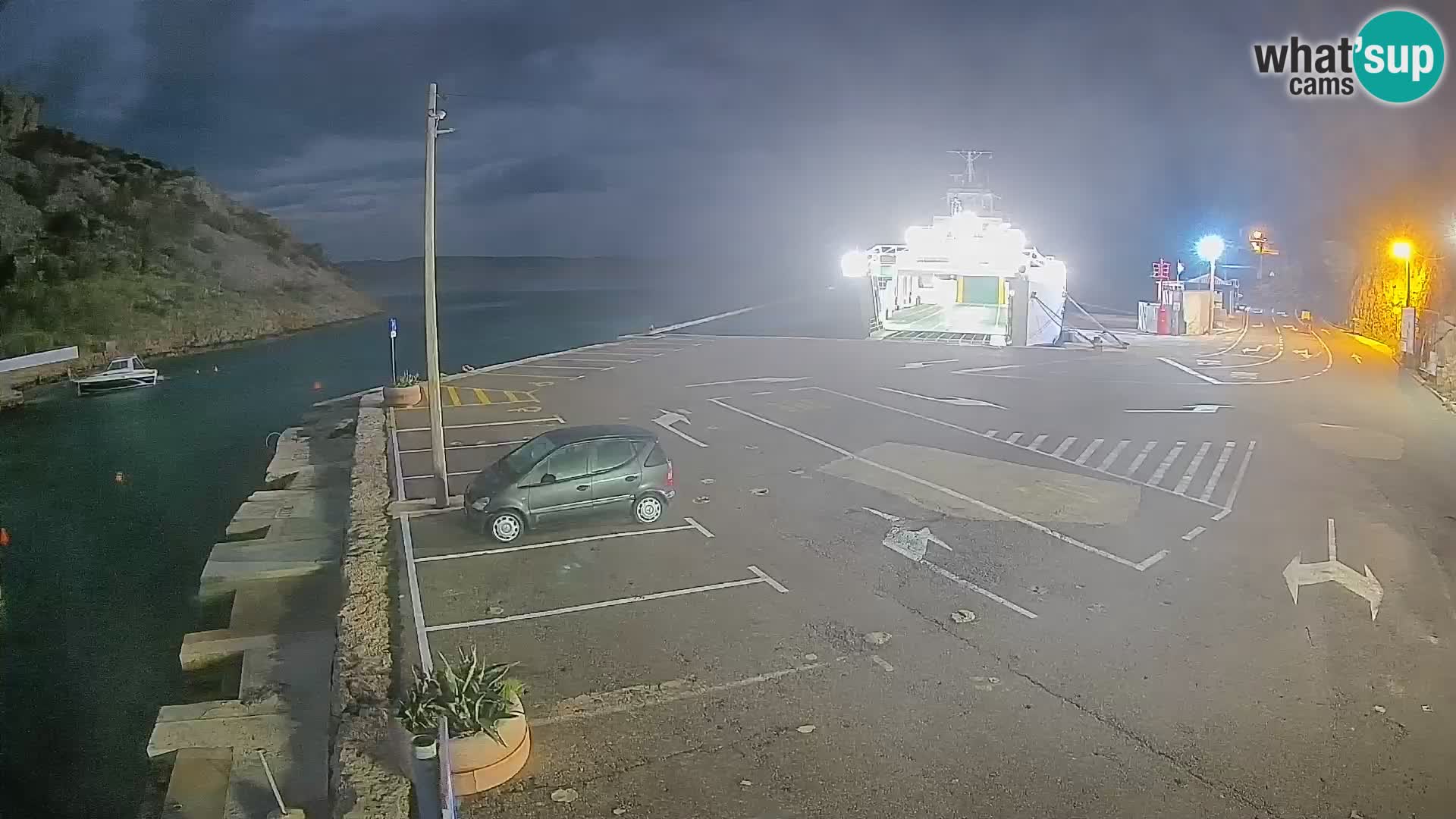 Webcam porto traghetti di Prizna – per l’isola di Pag