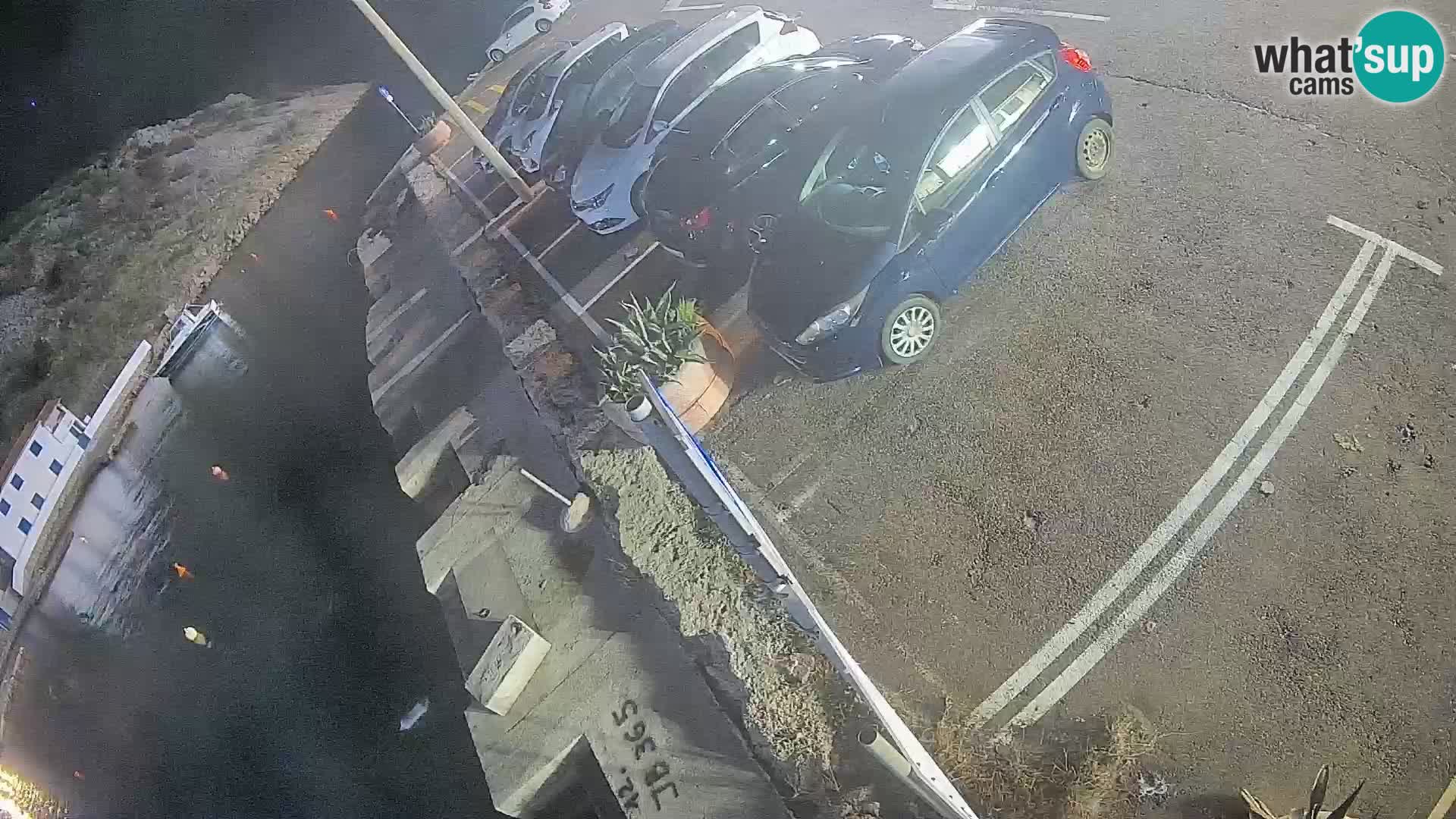 Webcam Fährhafen Prizna – zur Insel Pag