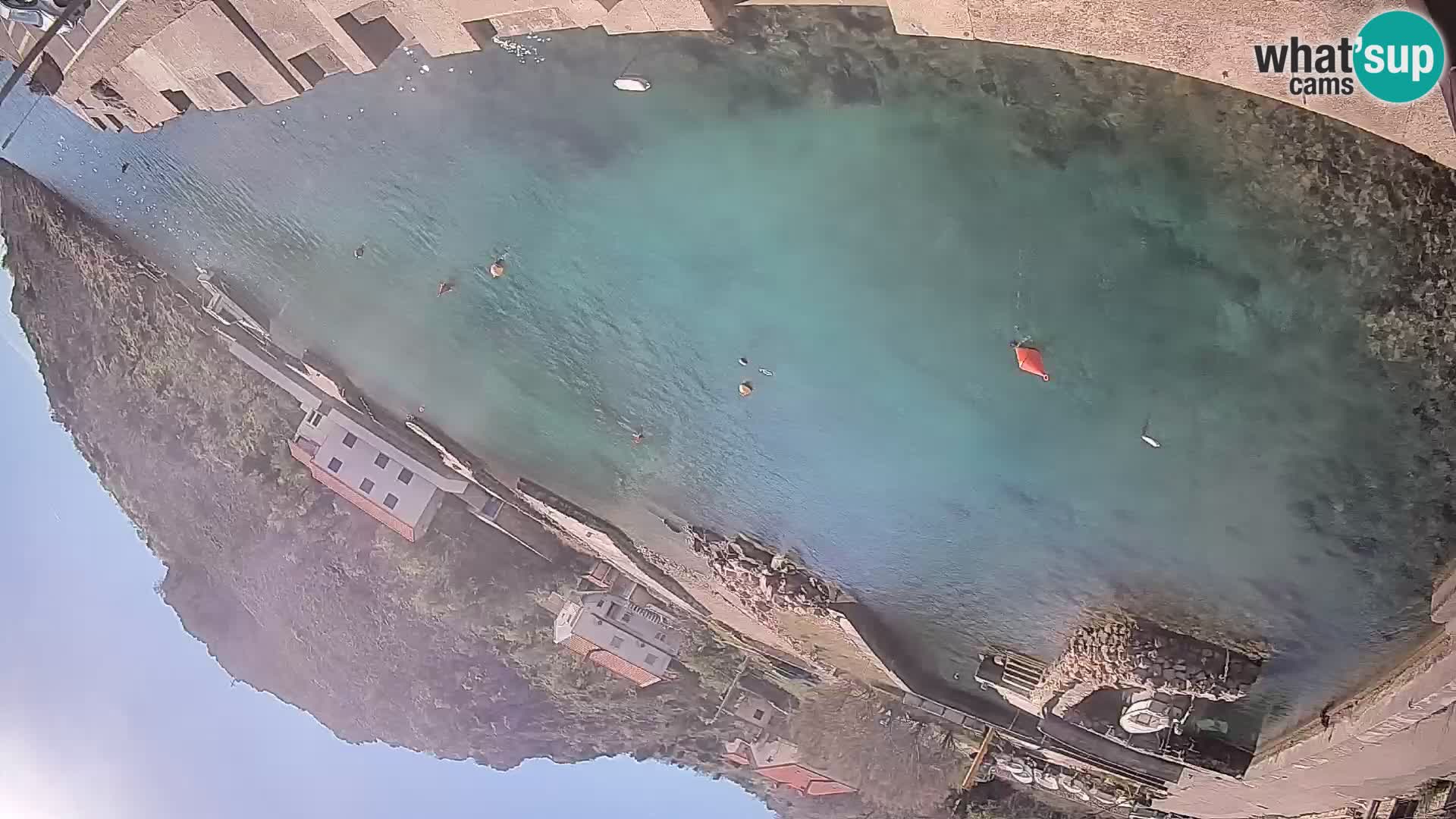 Webcam Fährhafen Prizna – zur Insel Pag