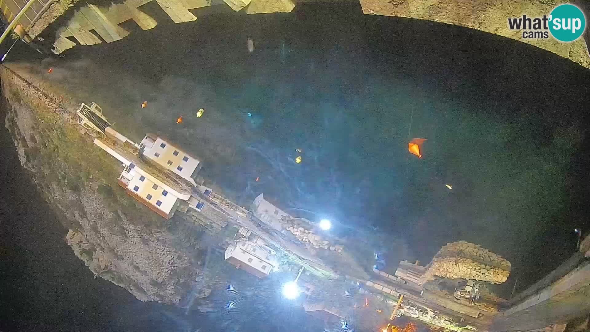 Webcam Fährhafen Prizna – zur Insel Pag