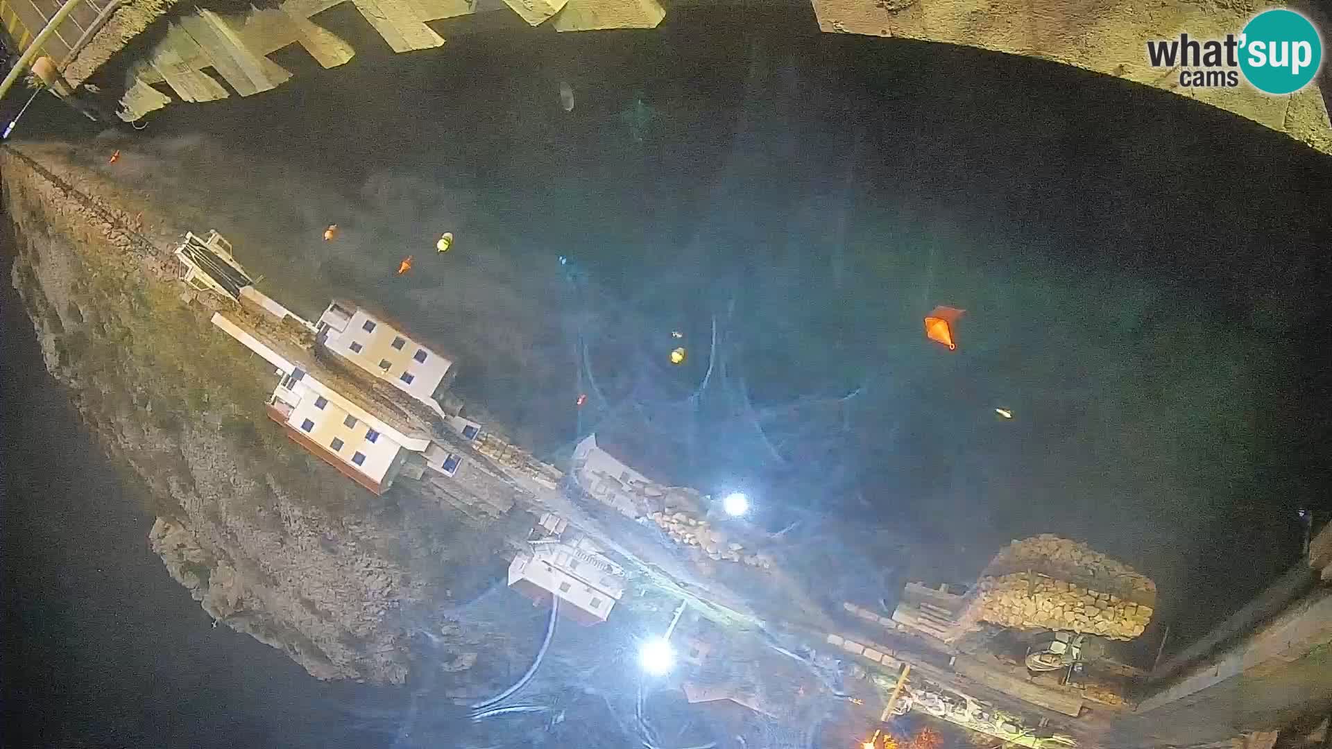 Webcam Fährhafen Prizna – zur Insel Pag