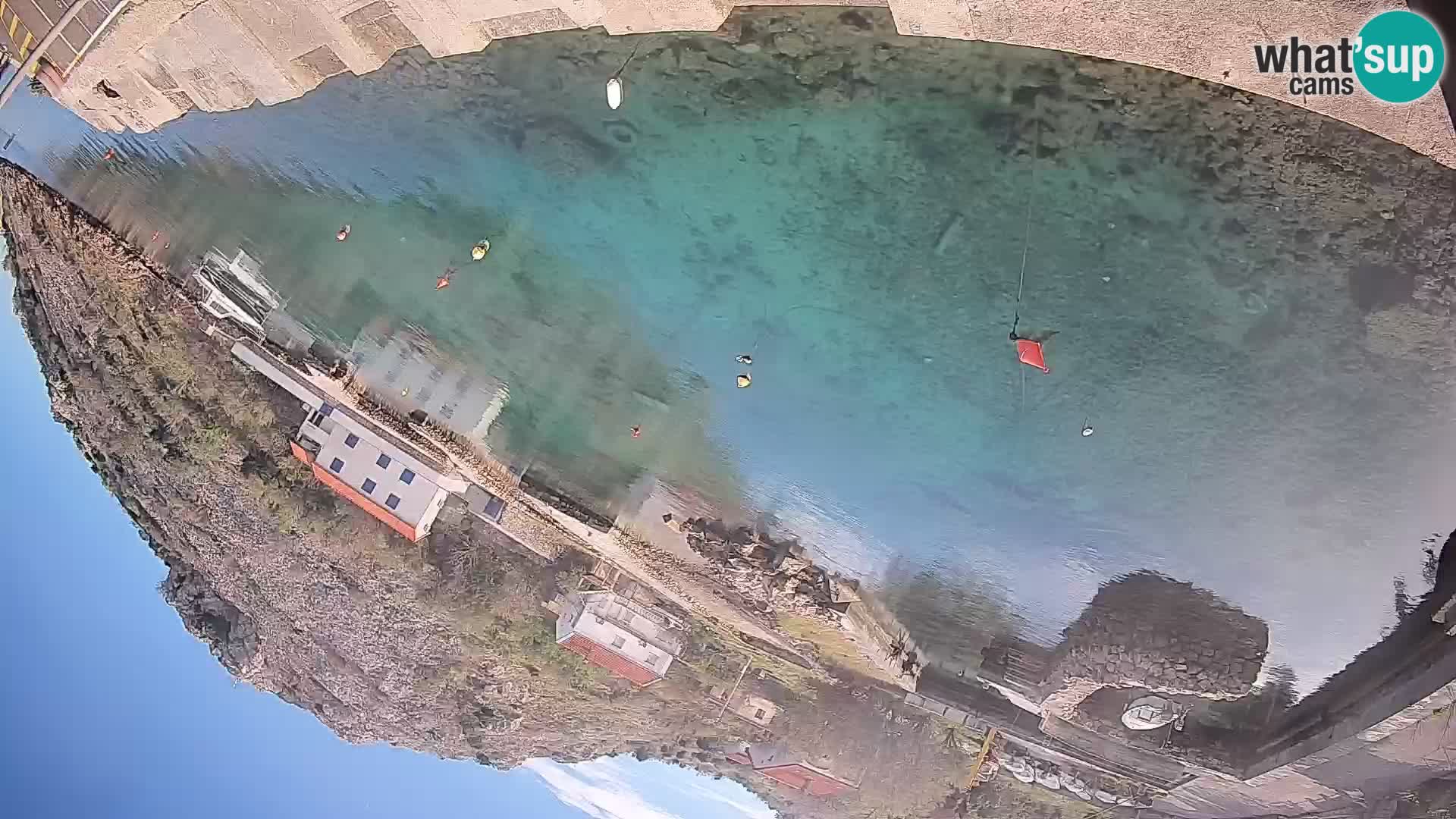 Webcam porto traghetti di Prizna – per l’isola di Pag