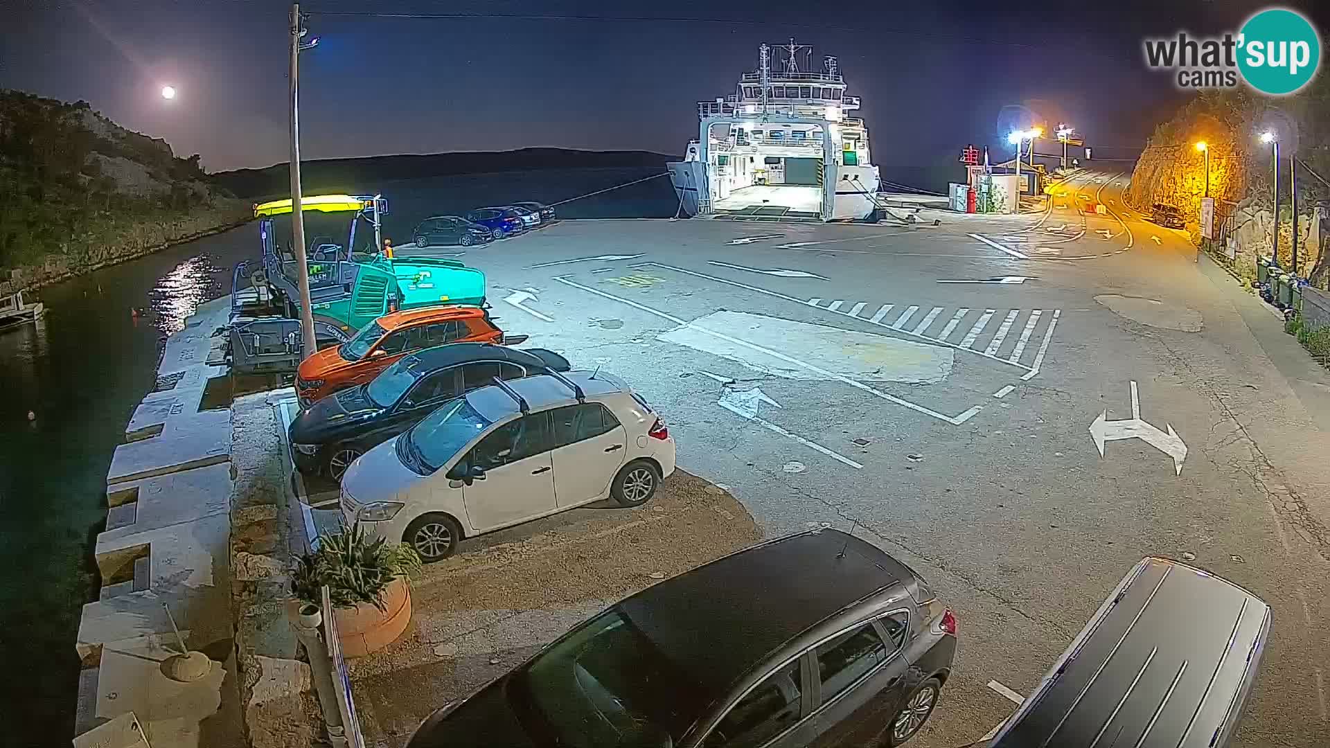 Webcam porto traghetti di Prizna – per l’isola di Pag