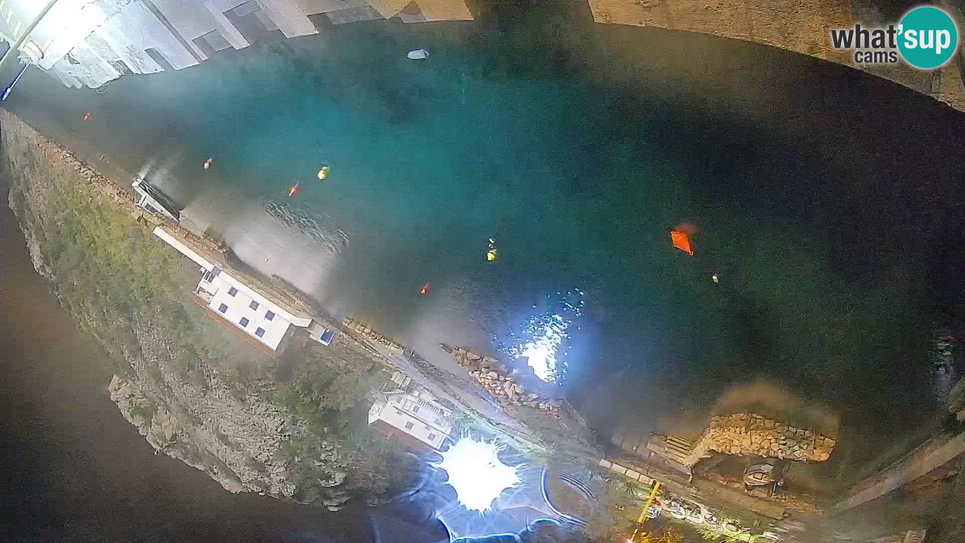 Webcam Fährhafen Prizna – zur Insel Pag