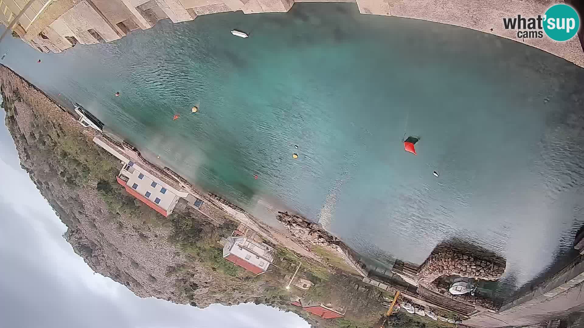 Webcam porto traghetti di Prizna – per l’isola di Pag