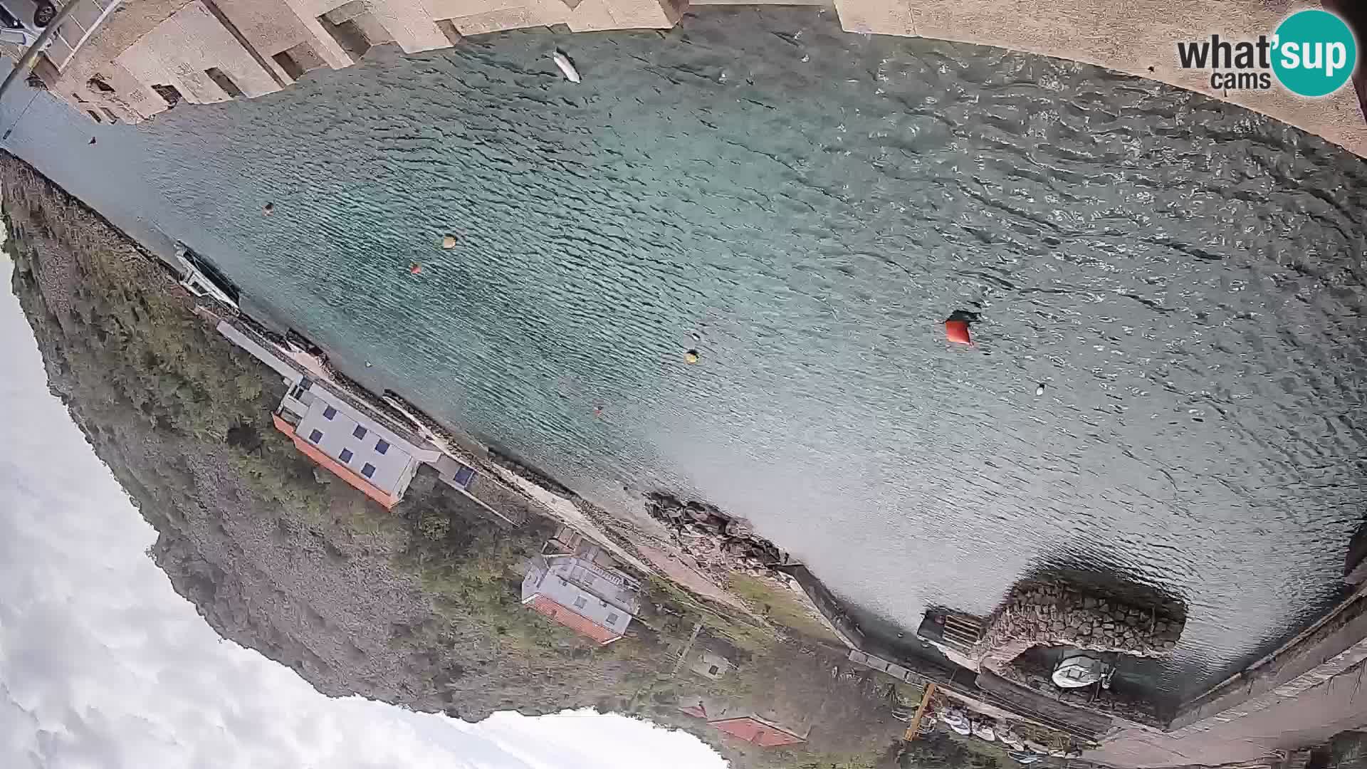 Webcam Fährhafen Prizna – zur Insel Pag