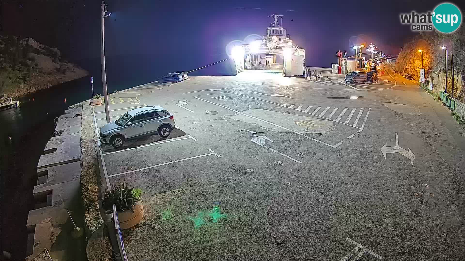 Webcam porto traghetti di Prizna – per l’isola di Pag
