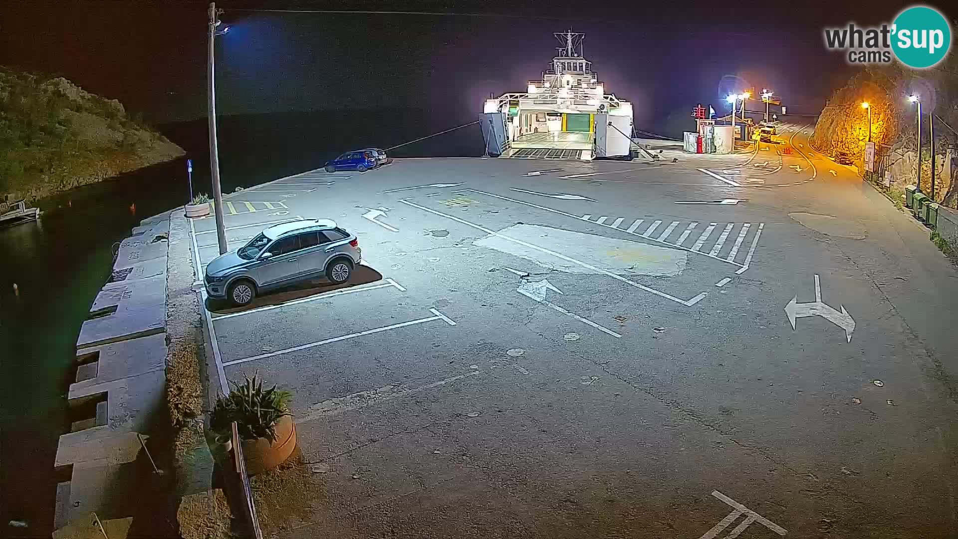 Webcam porto traghetti di Prizna – per l’isola di Pag