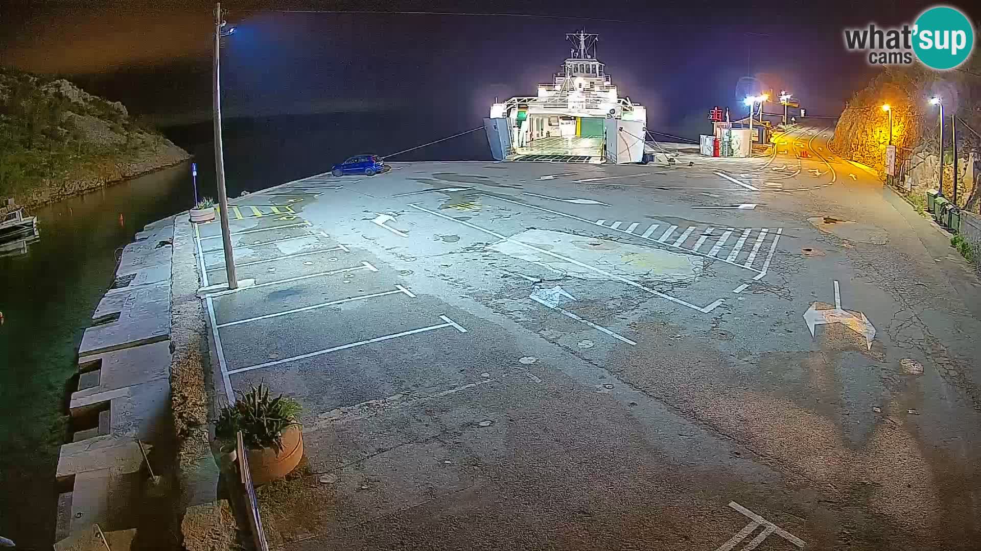 Webcam porto traghetti di Prizna – per l’isola di Pag