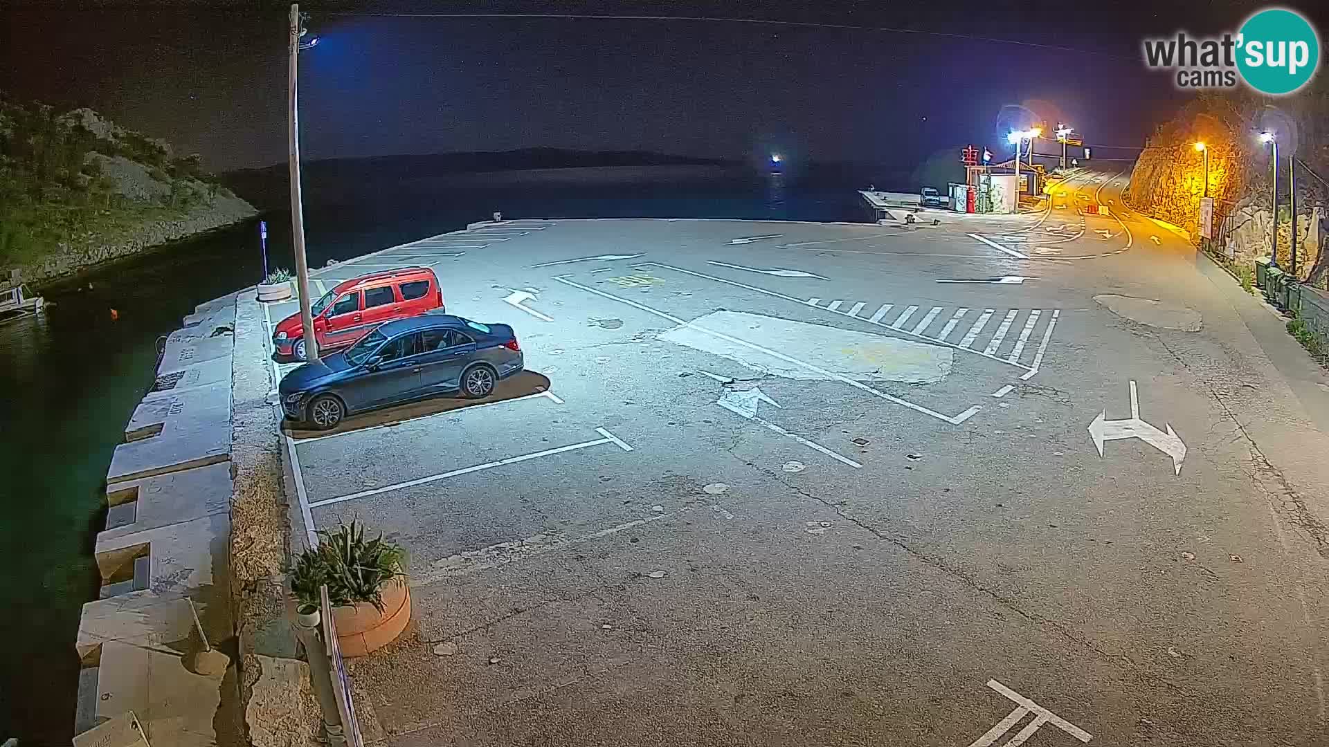 Webcam porto traghetti di Prizna – per l’isola di Pag