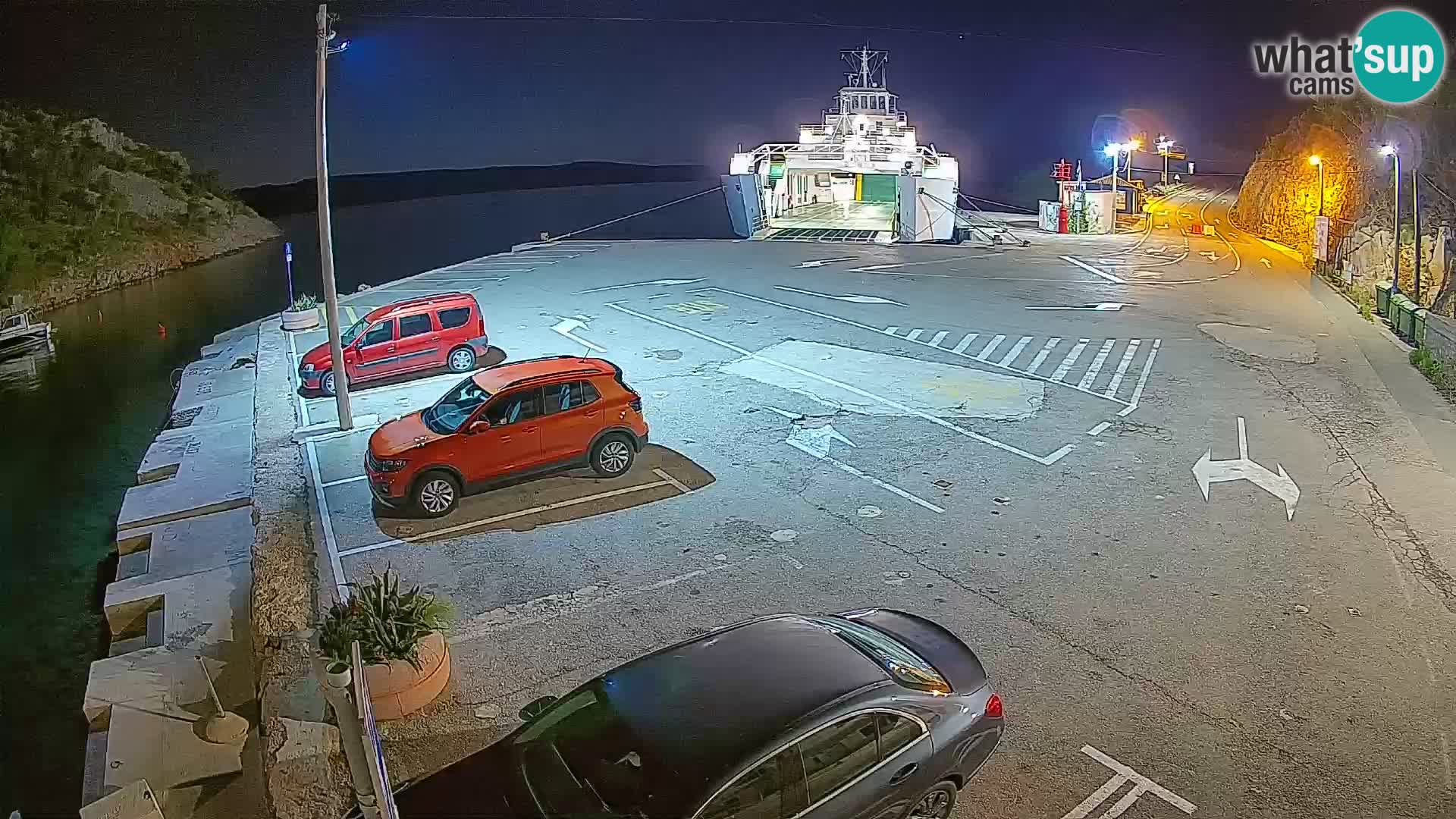 Webcam porto traghetti di Prizna – per l’isola di Pag