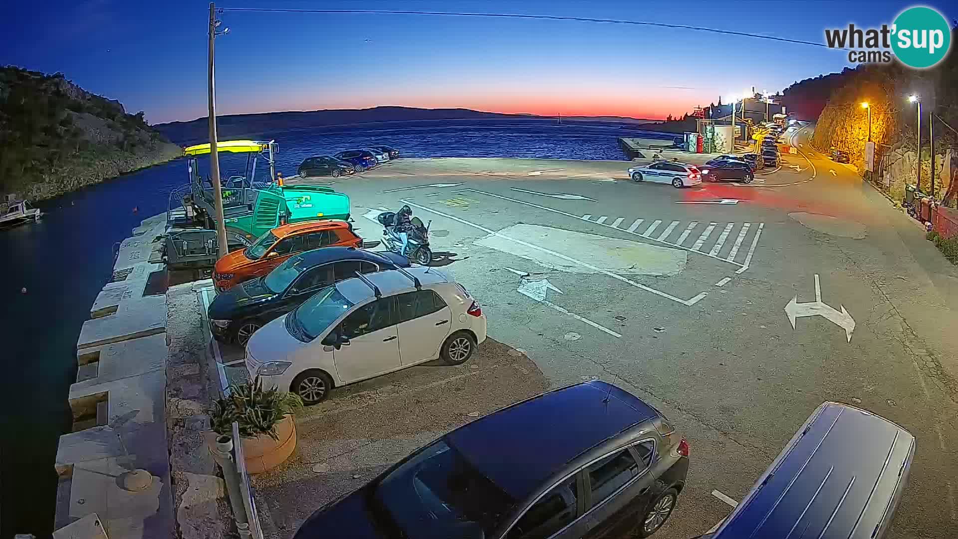 Webcam porto traghetti di Prizna – per l’isola di Pag