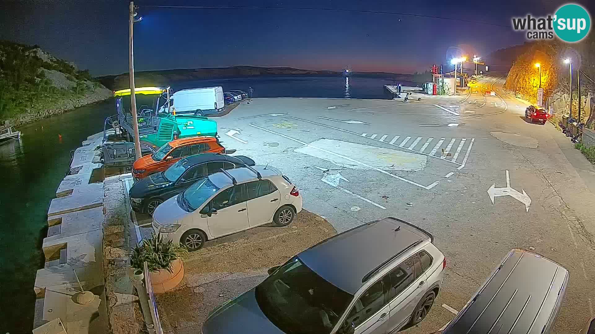 Webcam porto traghetti di Prizna – per l’isola di Pag