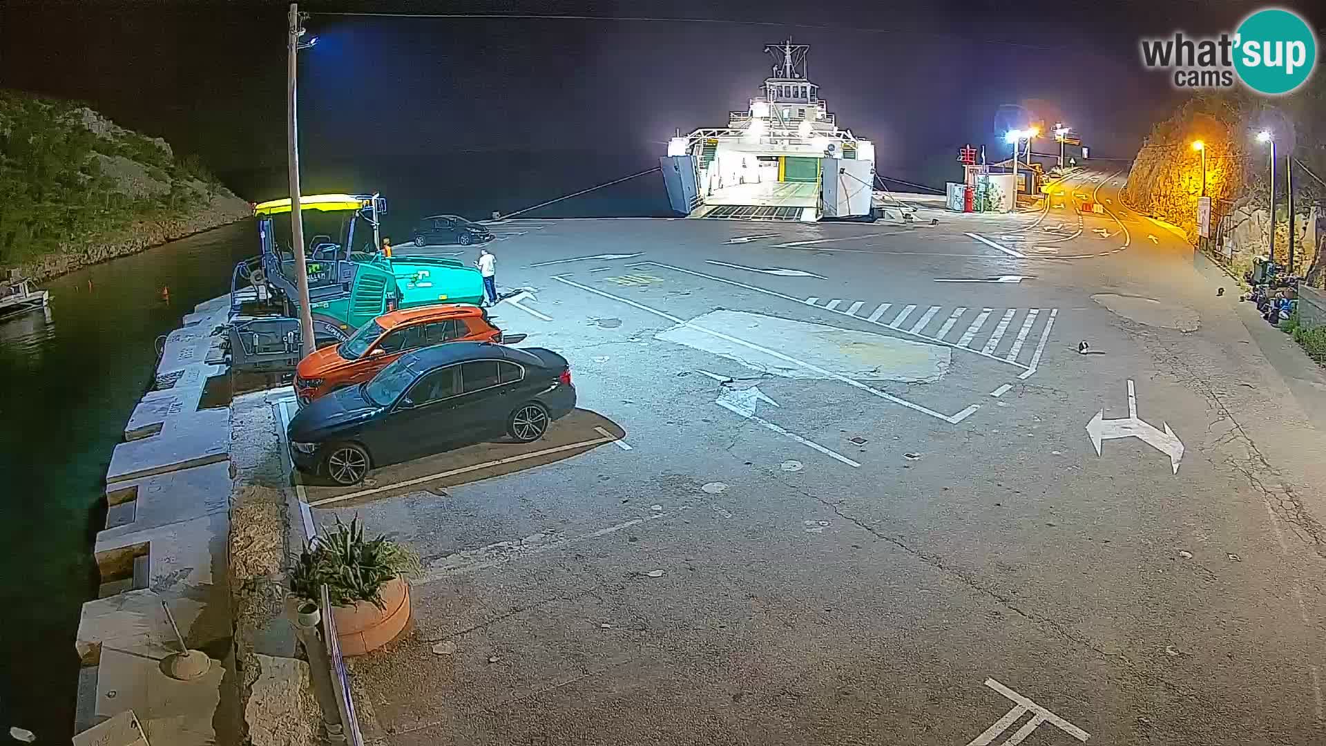 Webcam porto traghetti di Prizna – per l’isola di Pag