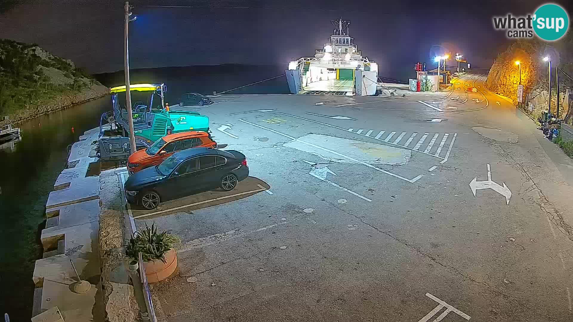 Webcam porto traghetti di Prizna – per l’isola di Pag