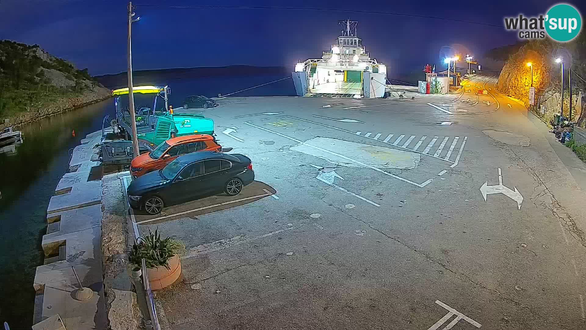 Webcam porto traghetti di Prizna – per l’isola di Pag