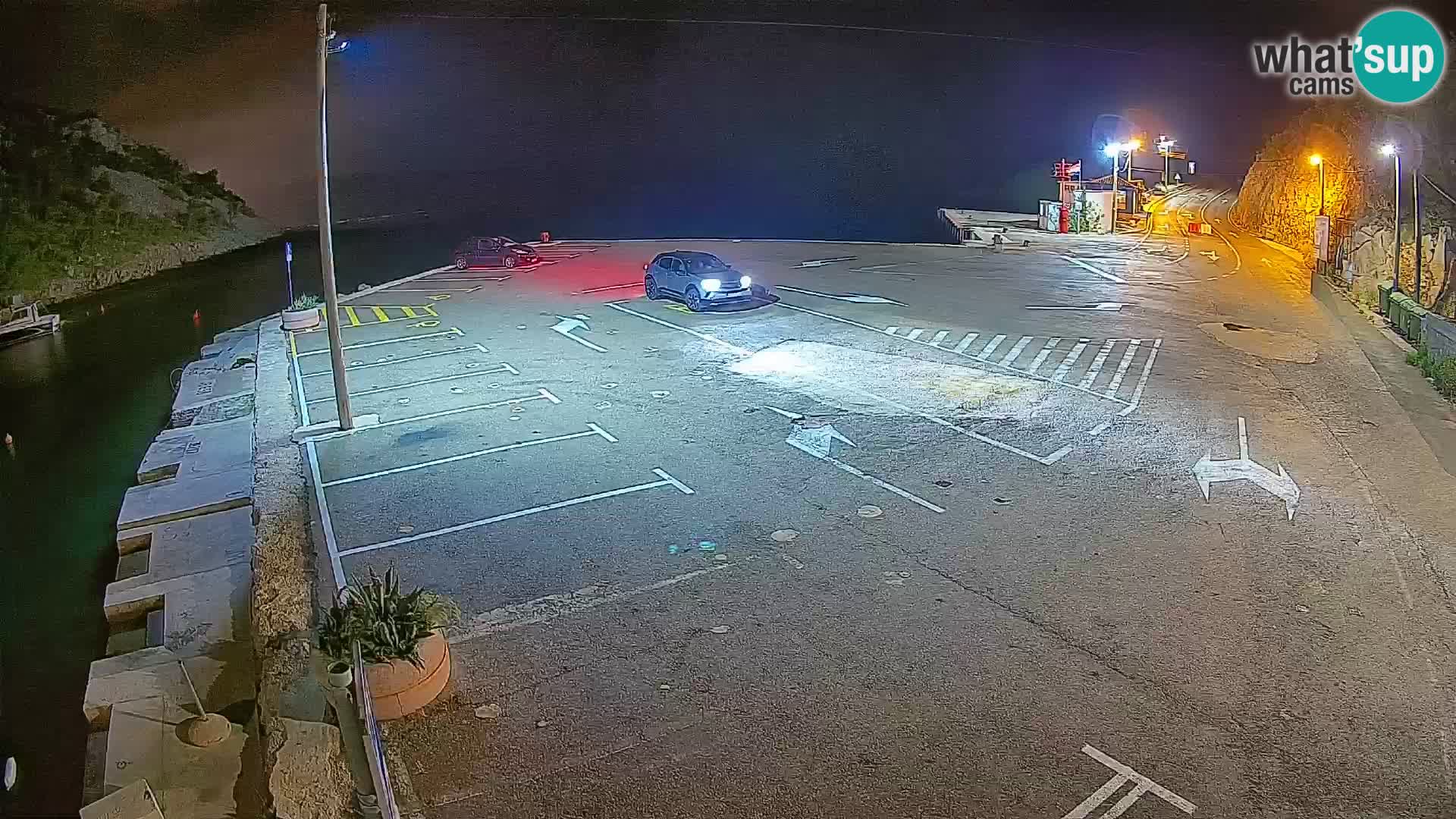 Webcam porto traghetti di Prizna – per l’isola di Pag