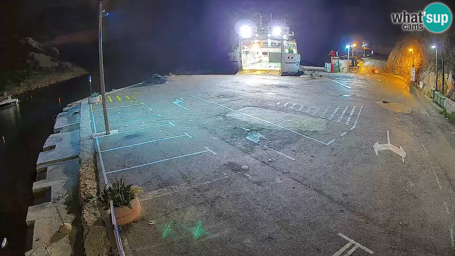 Webcam porto traghetti di Prizna – per l’isola di Pag
