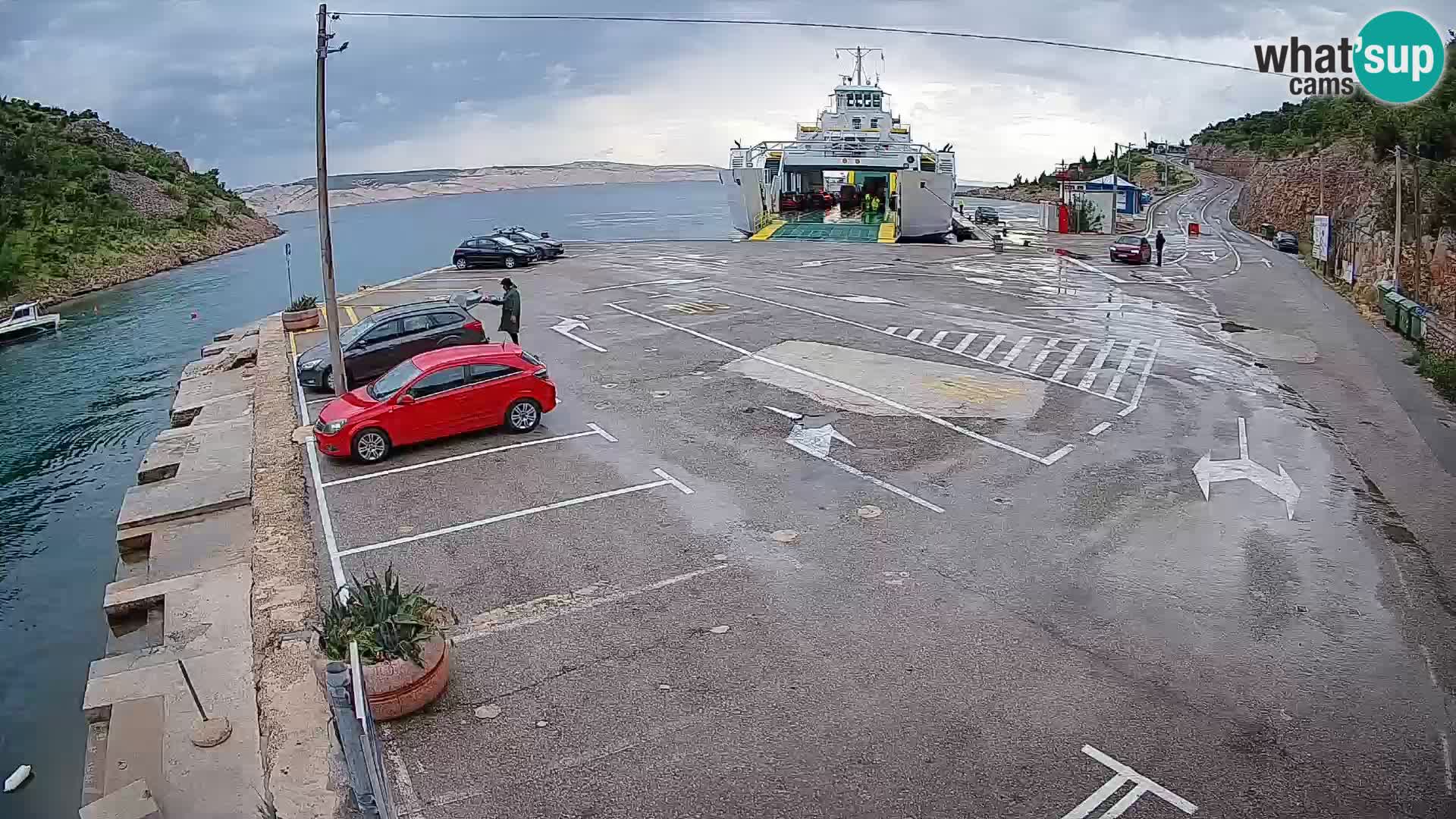 Webcam porto traghetti di Prizna – per l’isola di Pag
