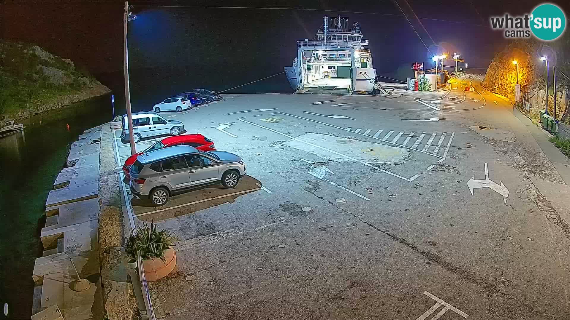 Webcam porto traghetti di Prizna – per l’isola di Pag