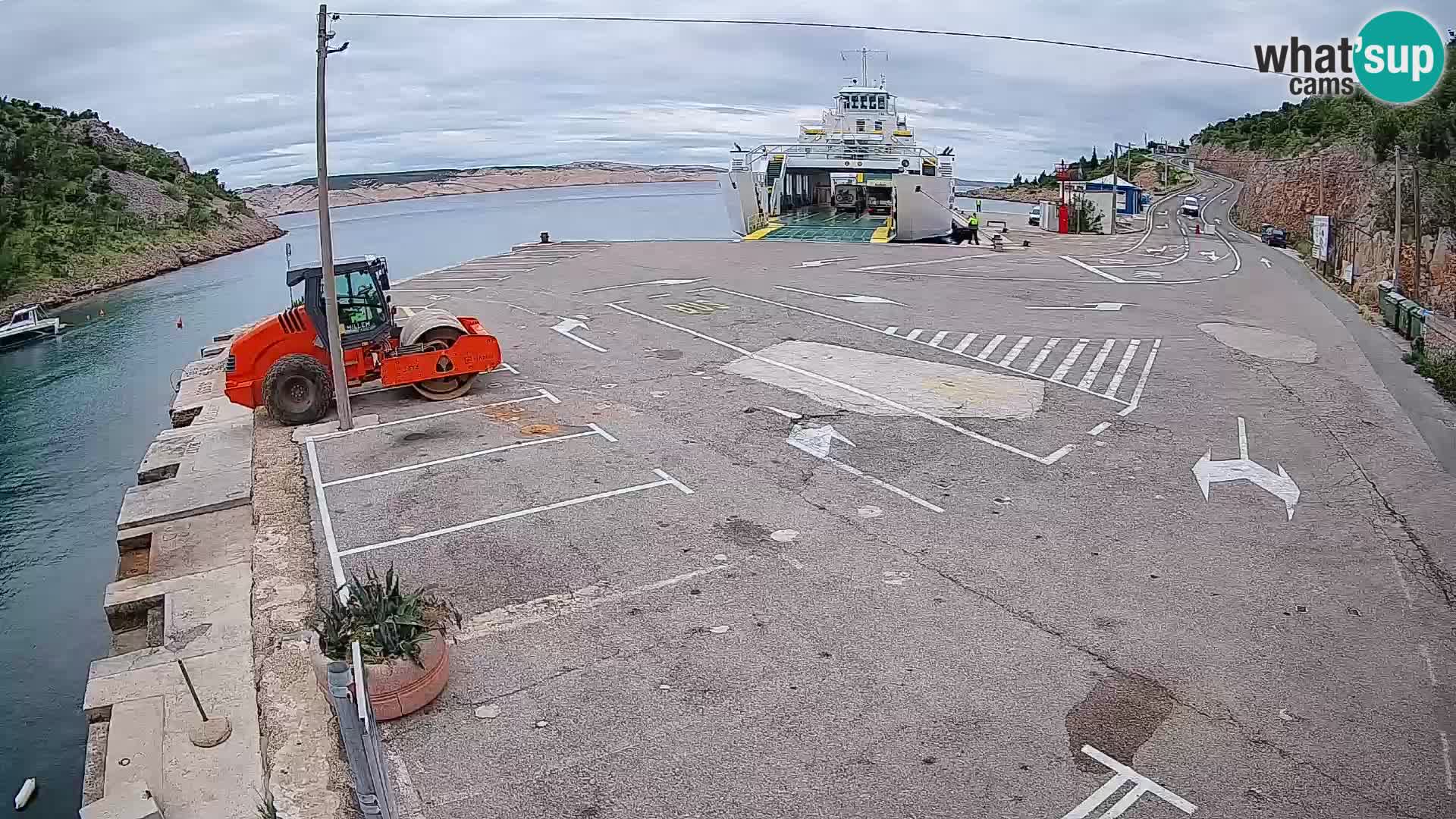 Webcam porto traghetti di Prizna – per l’isola di Pag
