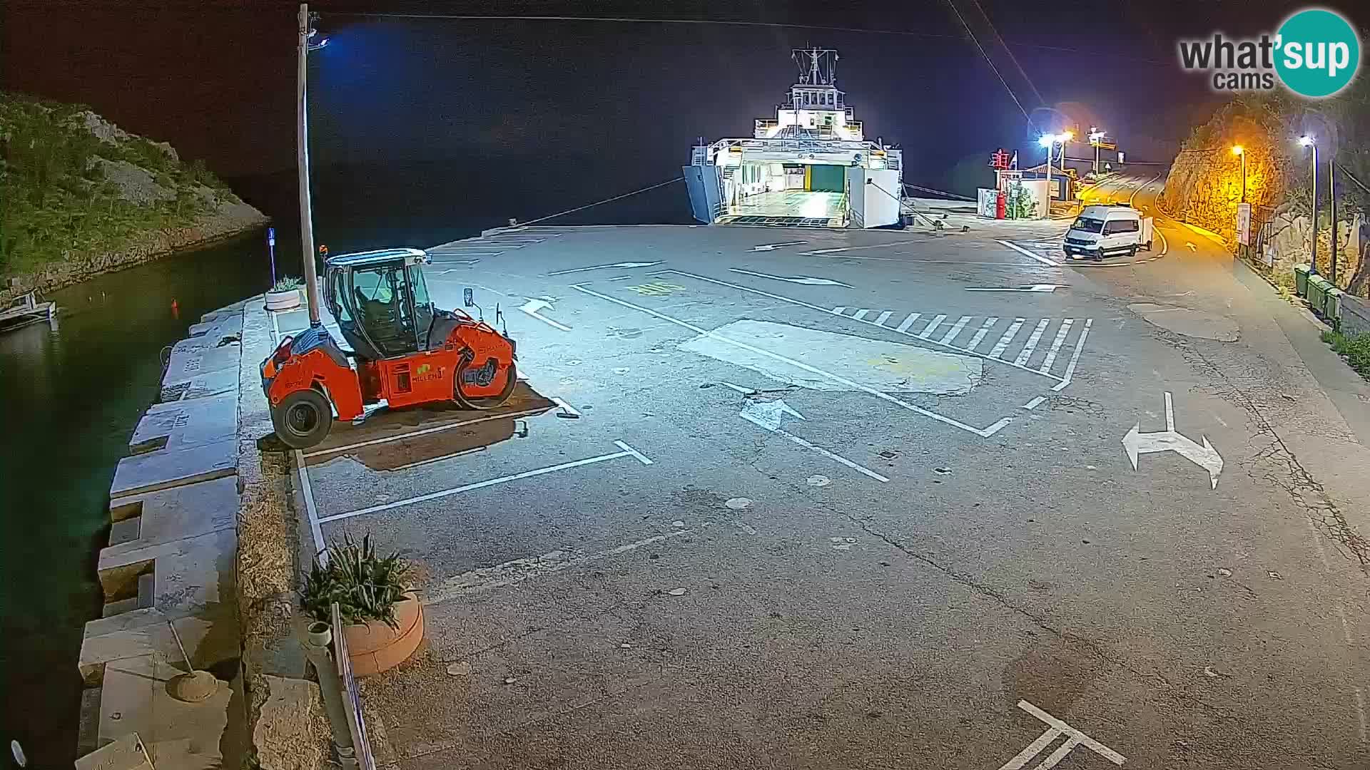 Webcam porto traghetti di Prizna – per l’isola di Pag