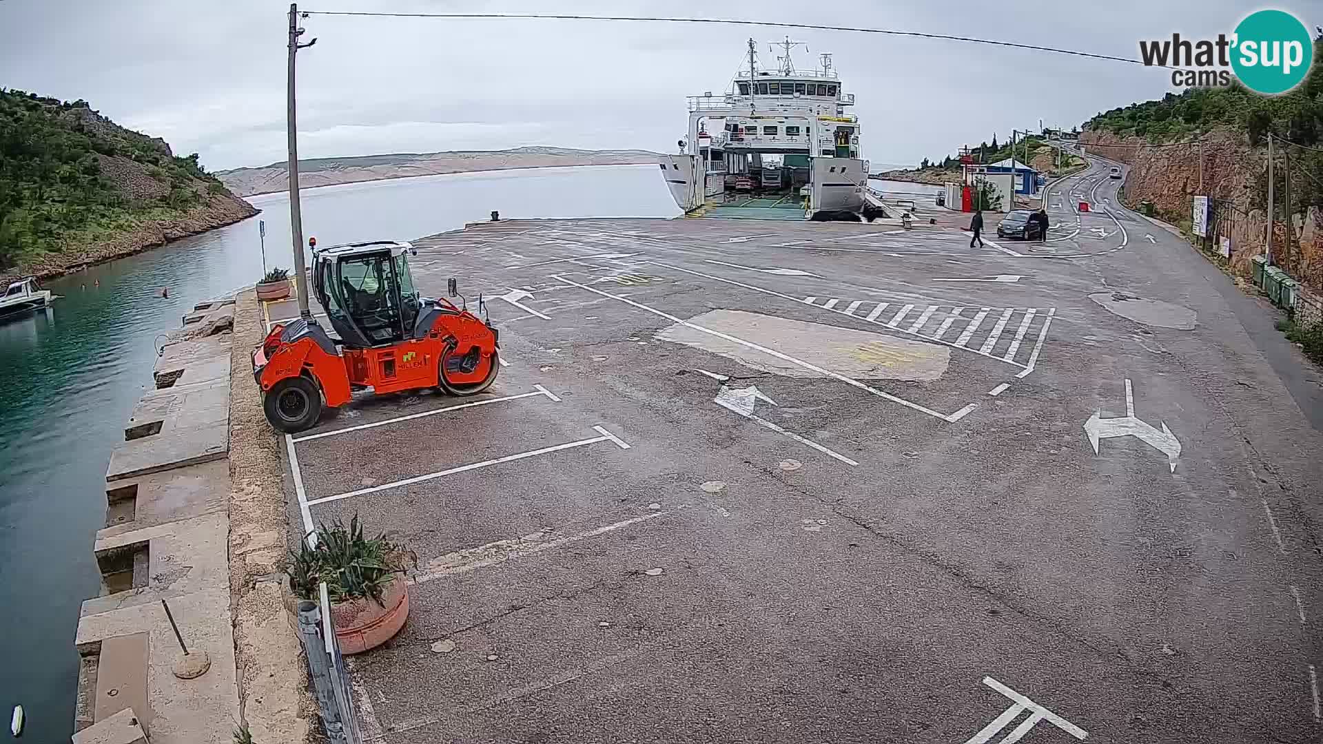 Webcam porto traghetti di Prizna – per l’isola di Pag