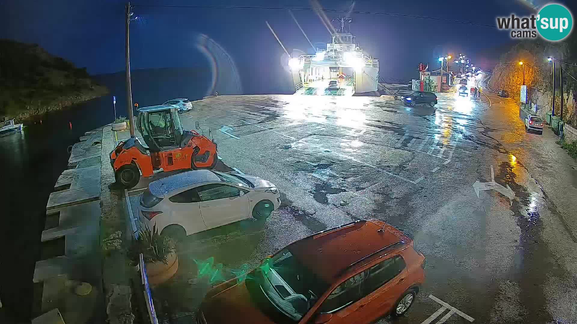 Webcam porto traghetti di Prizna – per l’isola di Pag