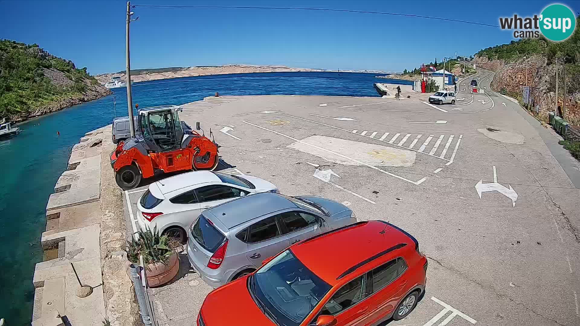 Webcam porto traghetti di Prizna – per l’isola di Pag