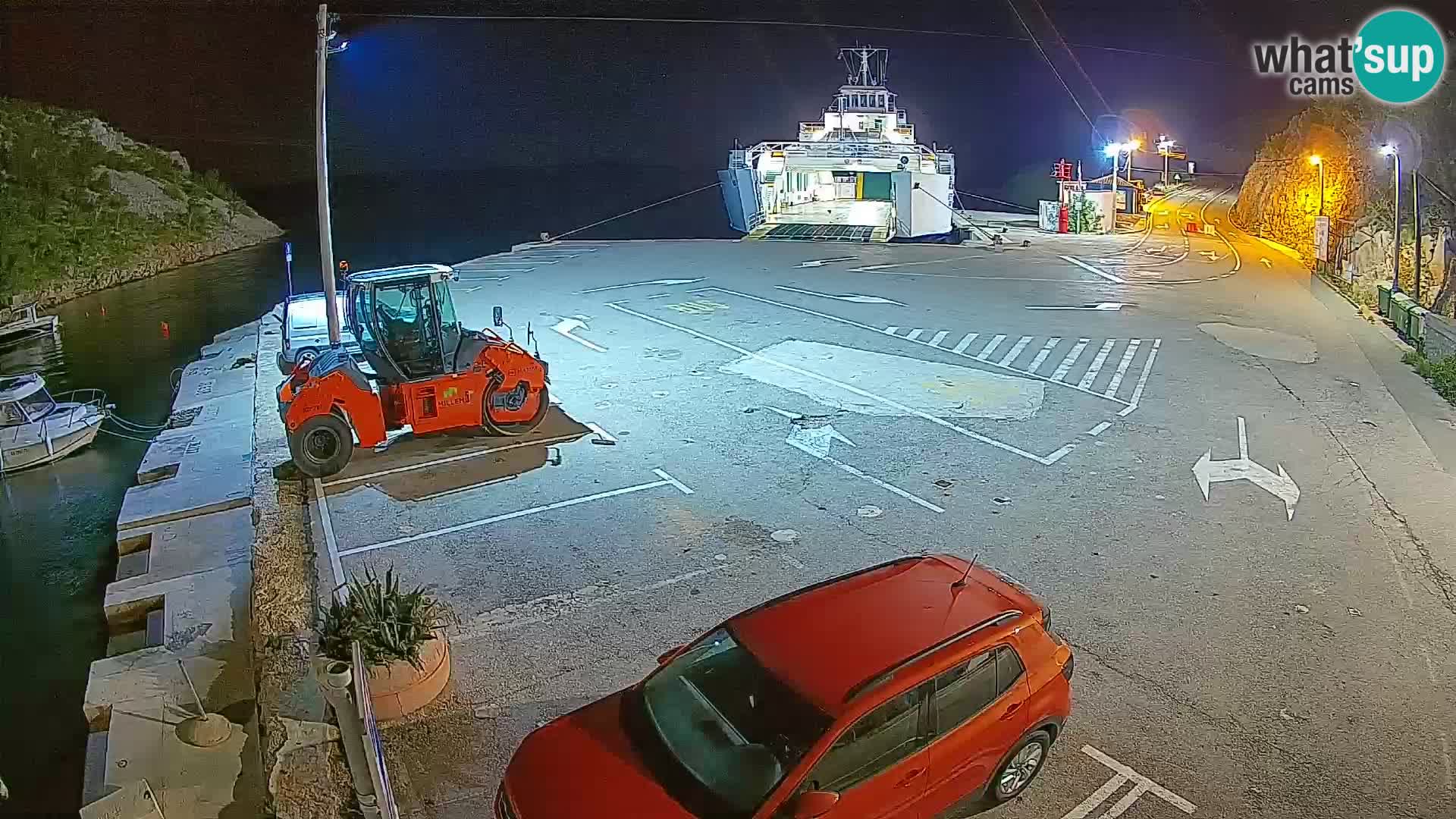 Webcam porto traghetti di Prizna – per l’isola di Pag