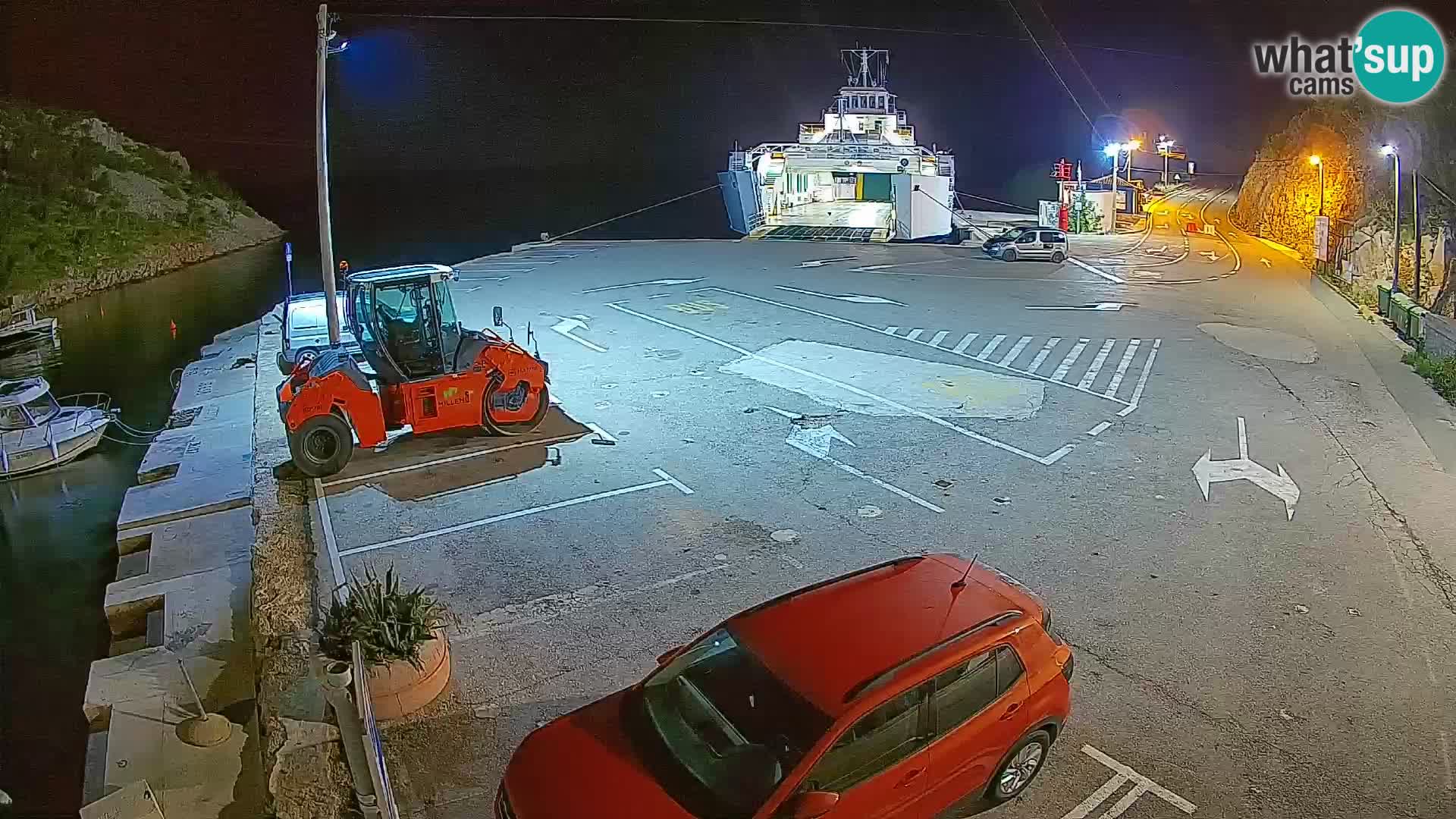 Webcam porto traghetti di Prizna – per l’isola di Pag