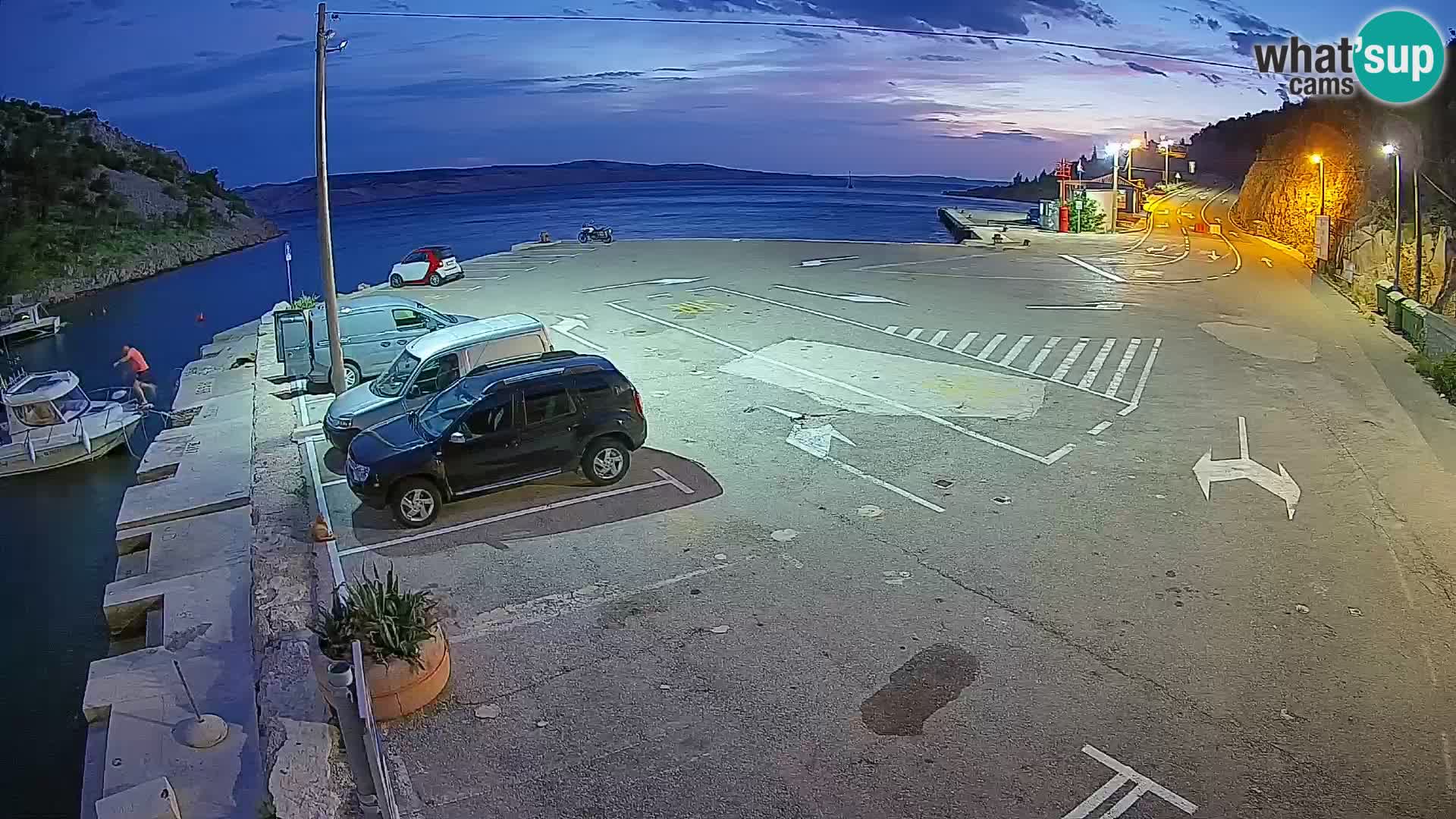 Webcam porto traghetti di Prizna – per l’isola di Pag