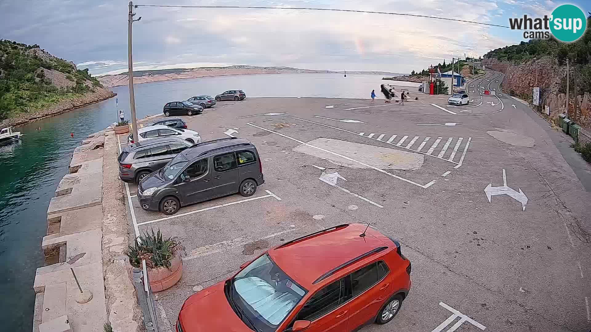 Webcam porto traghetti di Prizna – per l’isola di Pag