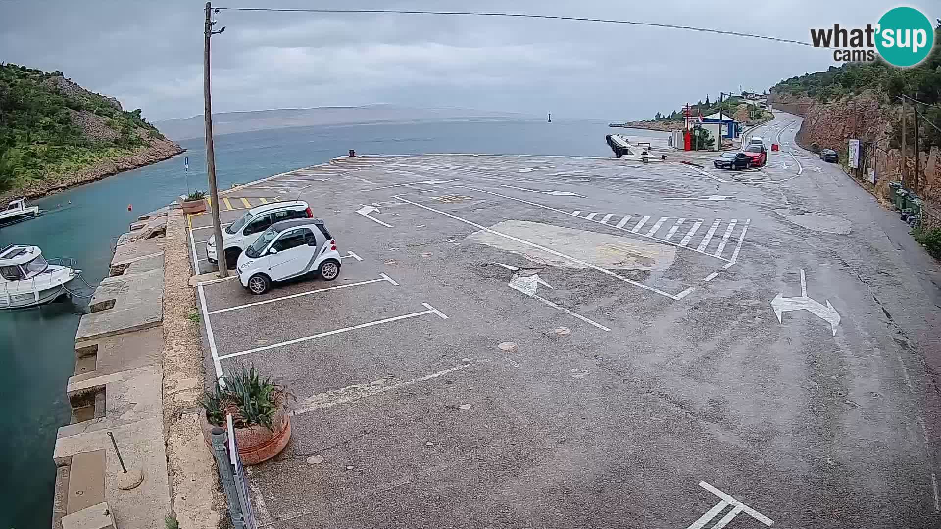 Webcam porto traghetti di Prizna – per l’isola di Pag