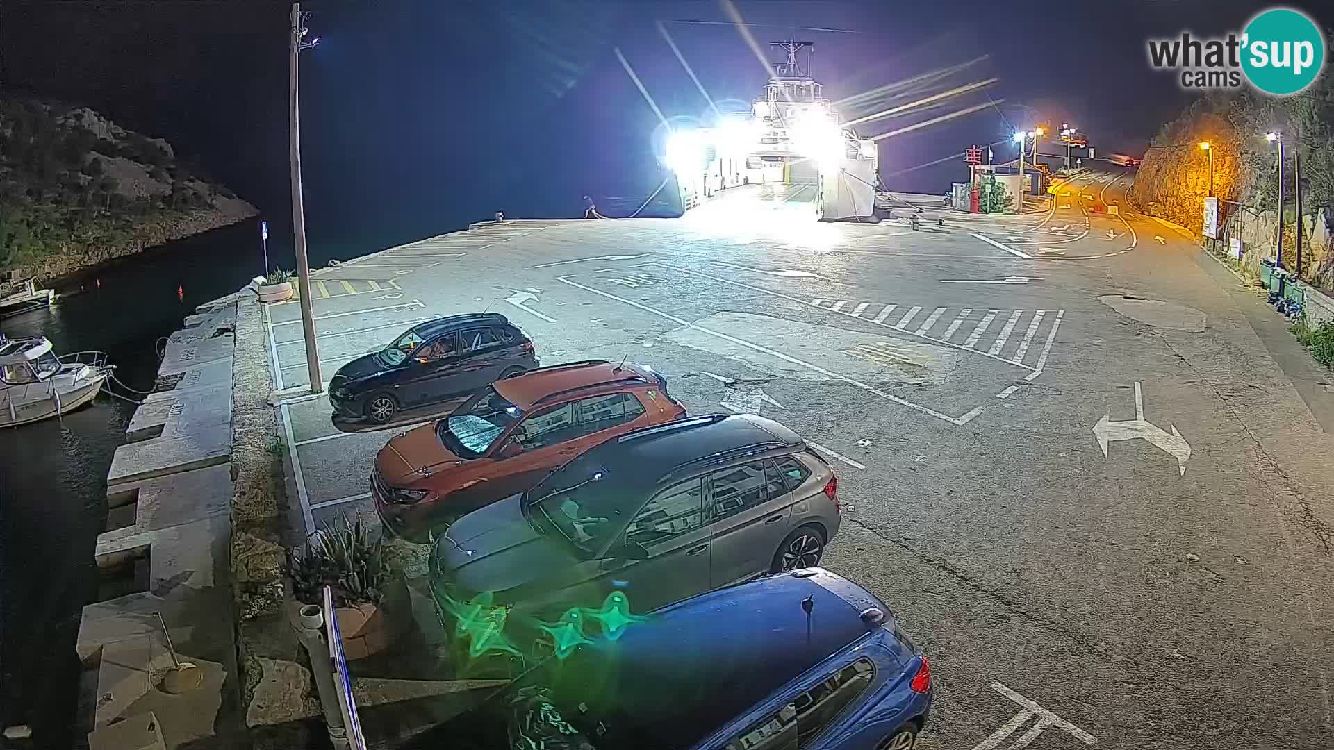 Webcam porto traghetti di Prizna – per l’isola di Pag