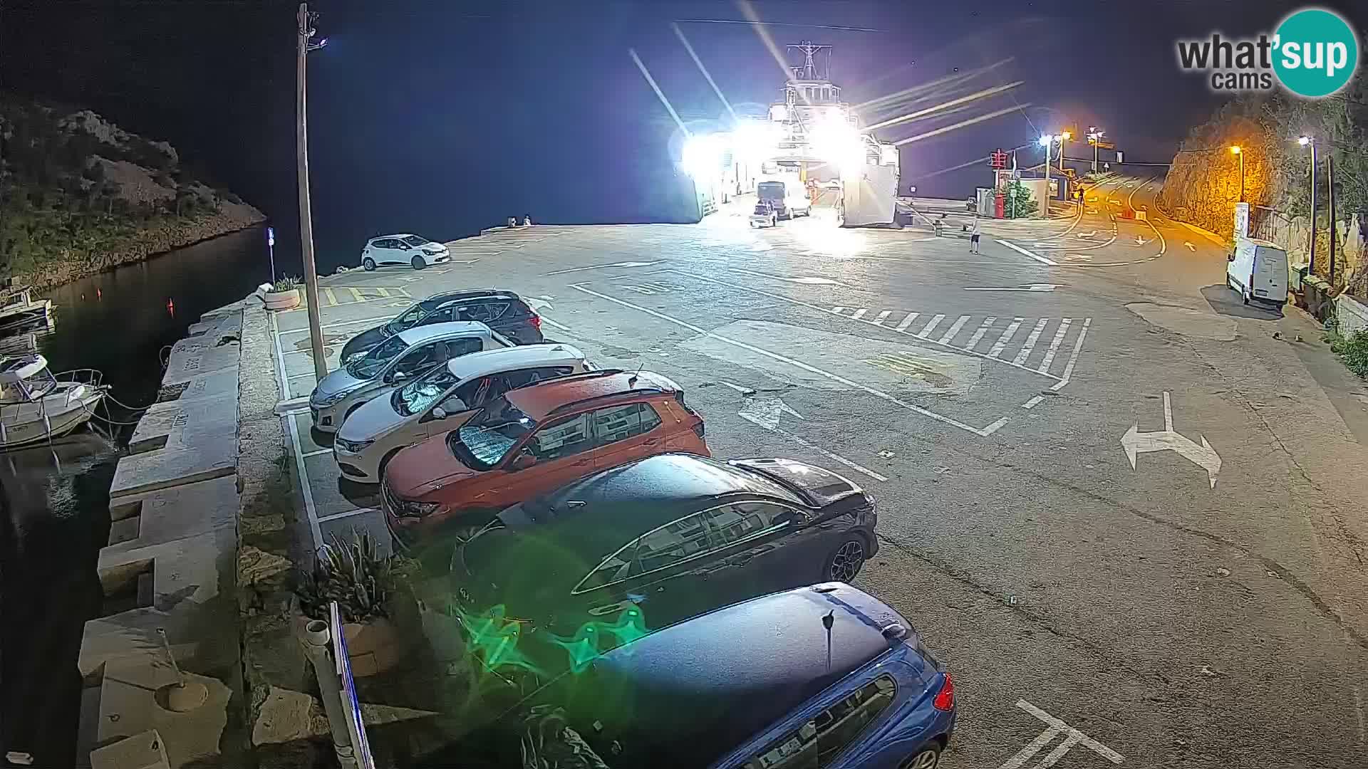 Webcam porto traghetti di Prizna – per l’isola di Pag