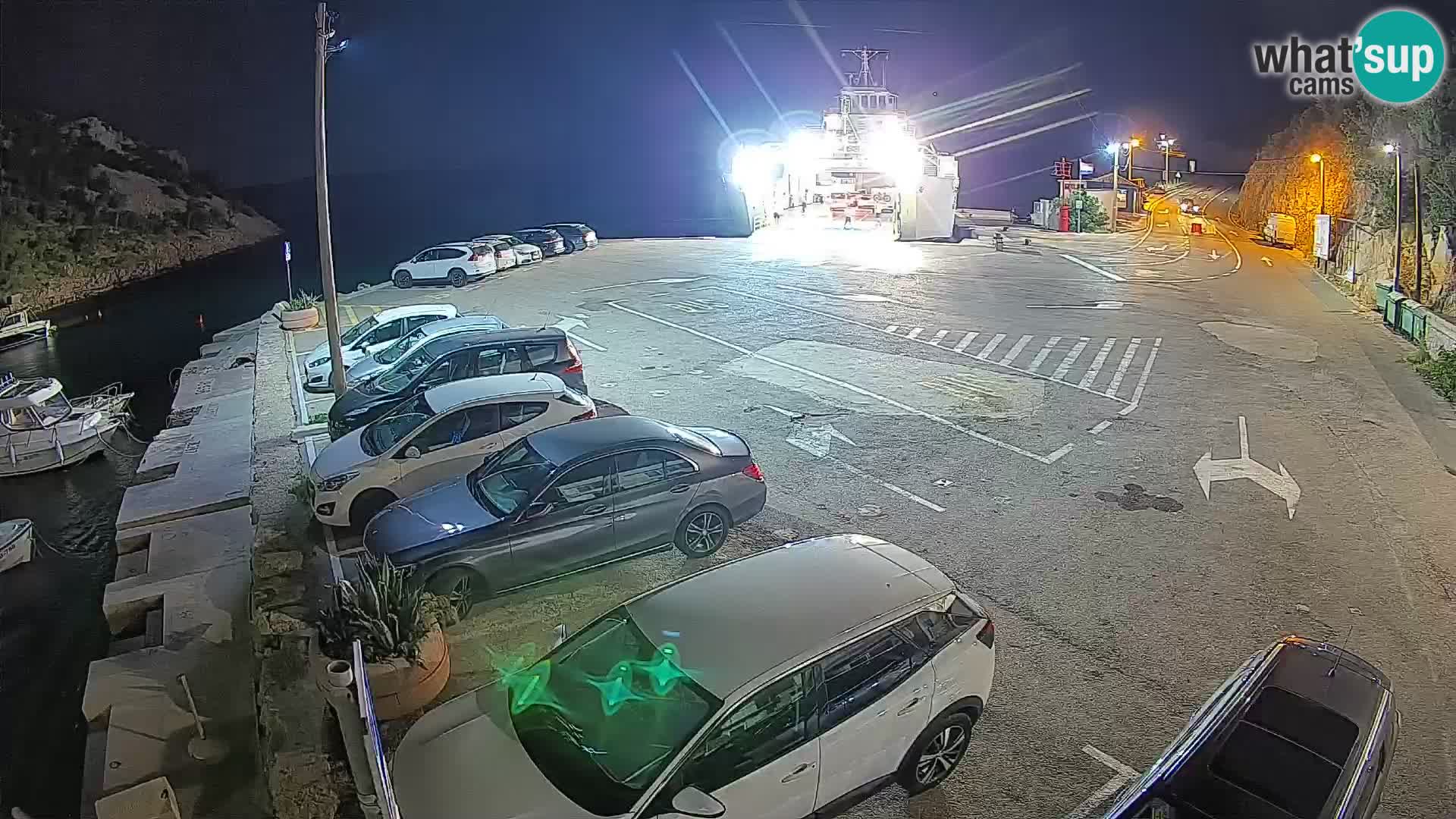 Webcam porto traghetti di Prizna – per l’isola di Pag
