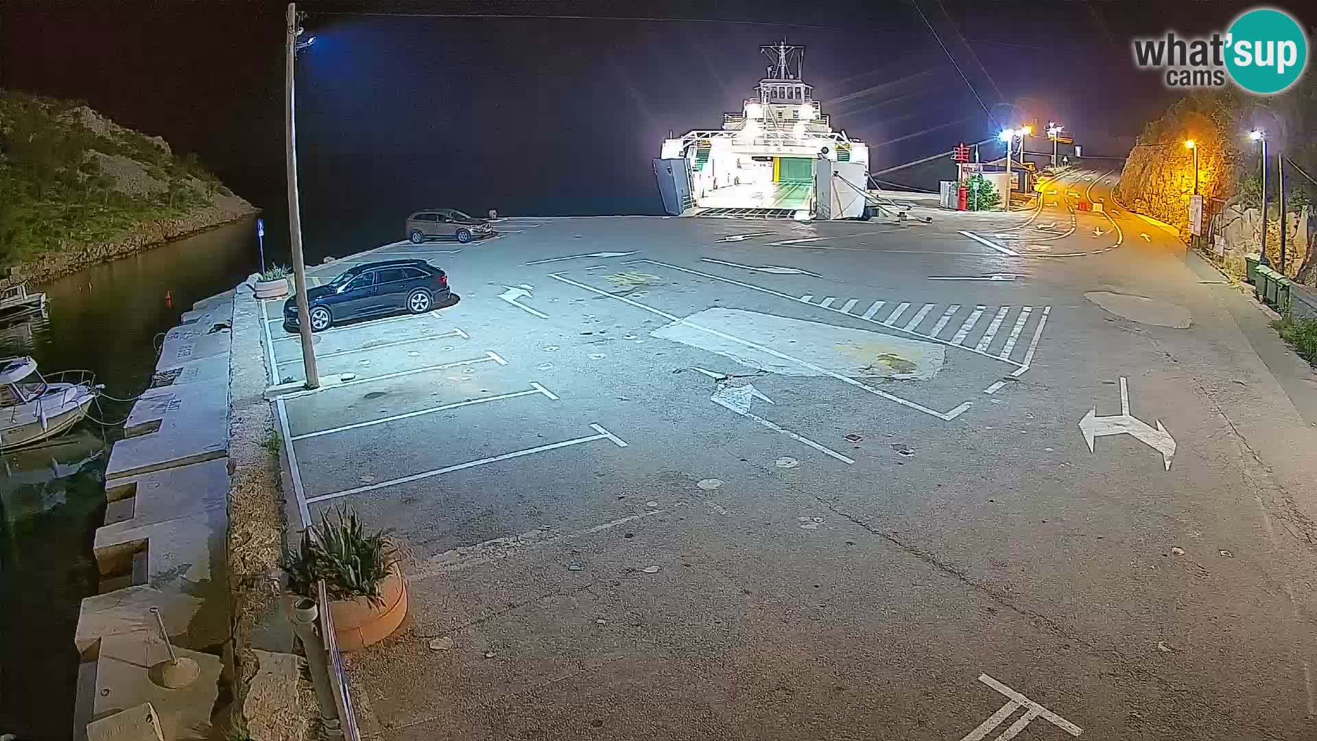 Webcam porto traghetti di Prizna – per l’isola di Pag