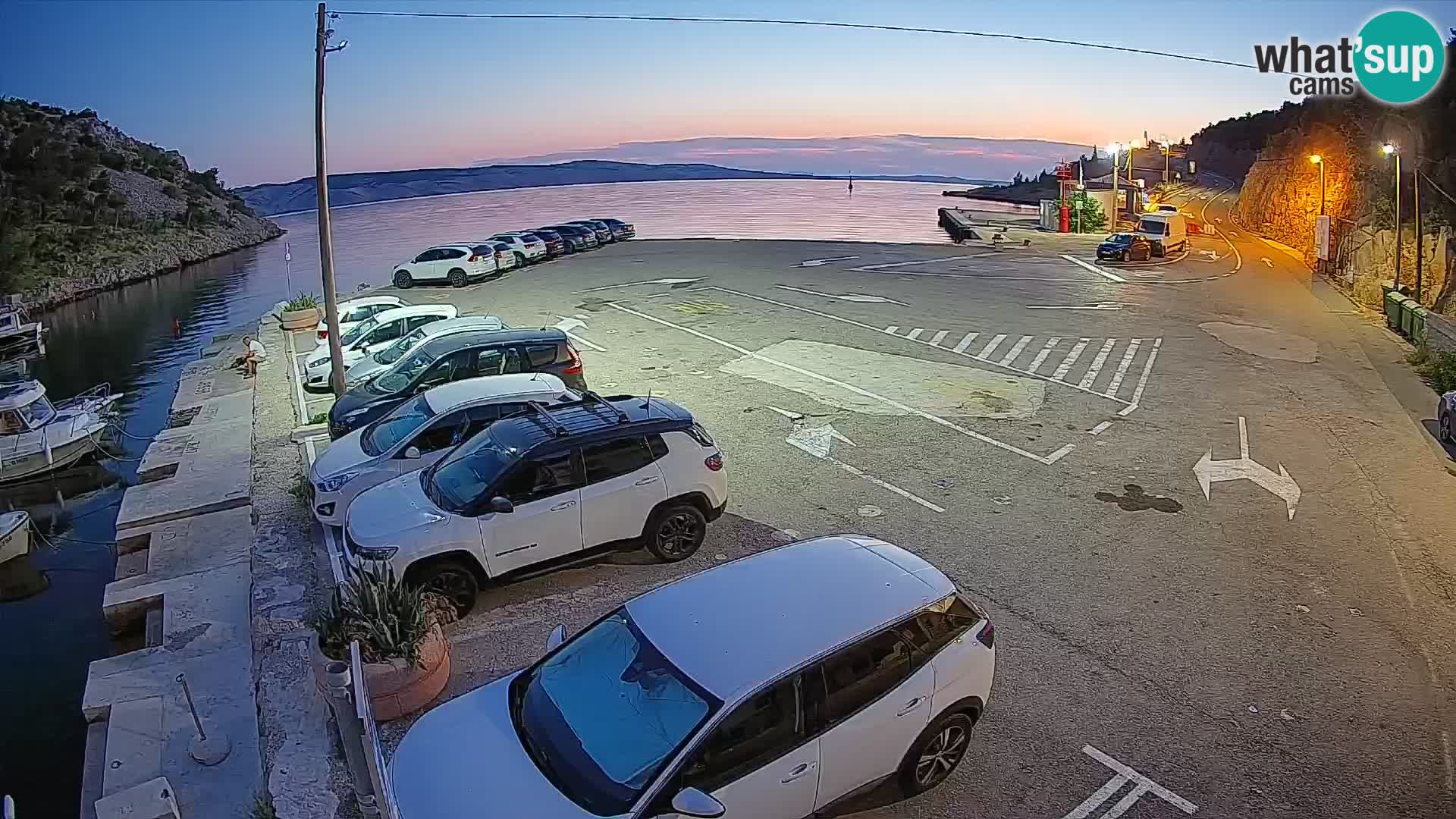 Webcam porto traghetti di Prizna – per l’isola di Pag