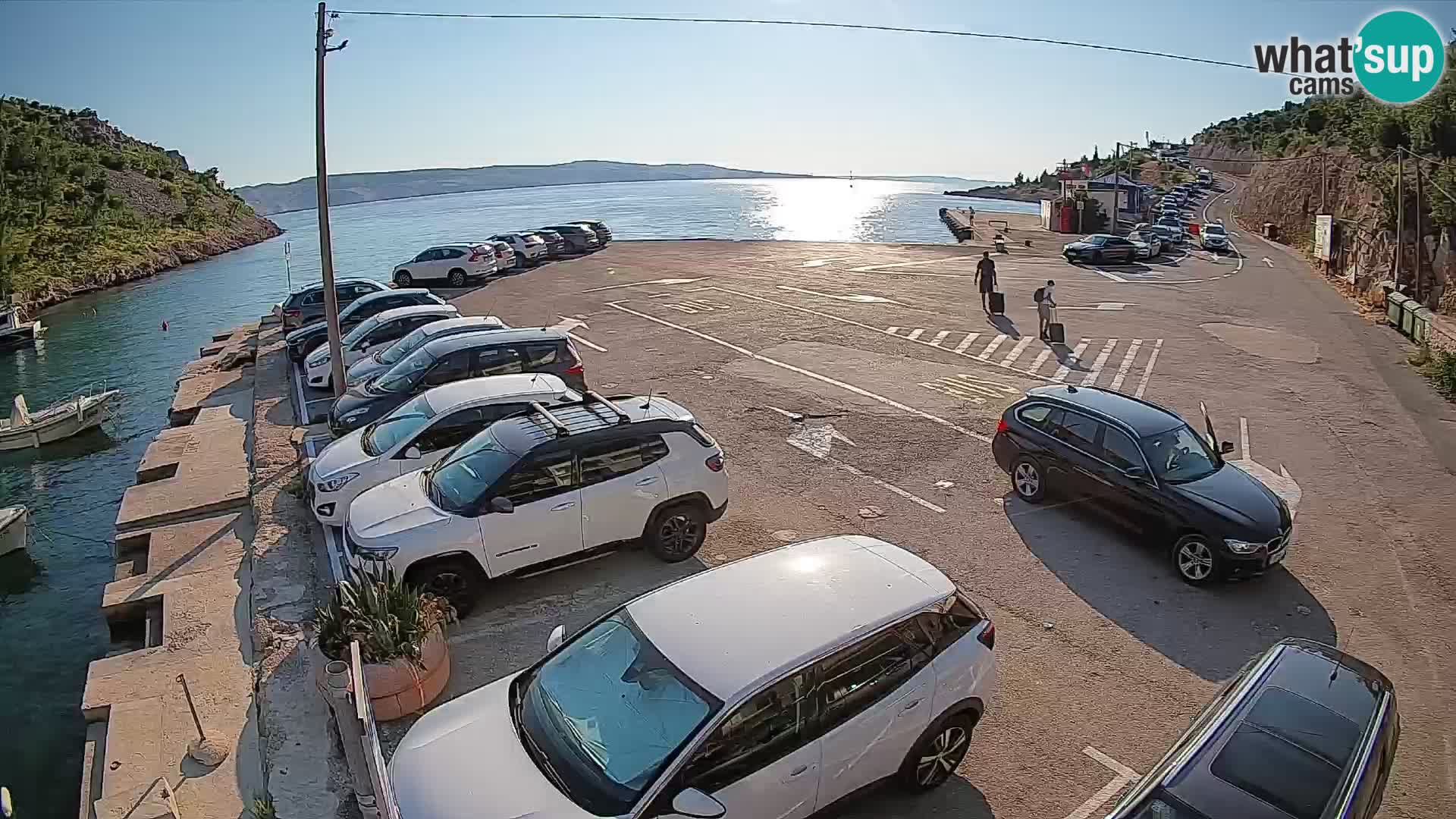 Webcam porto traghetti di Prizna – per l’isola di Pag