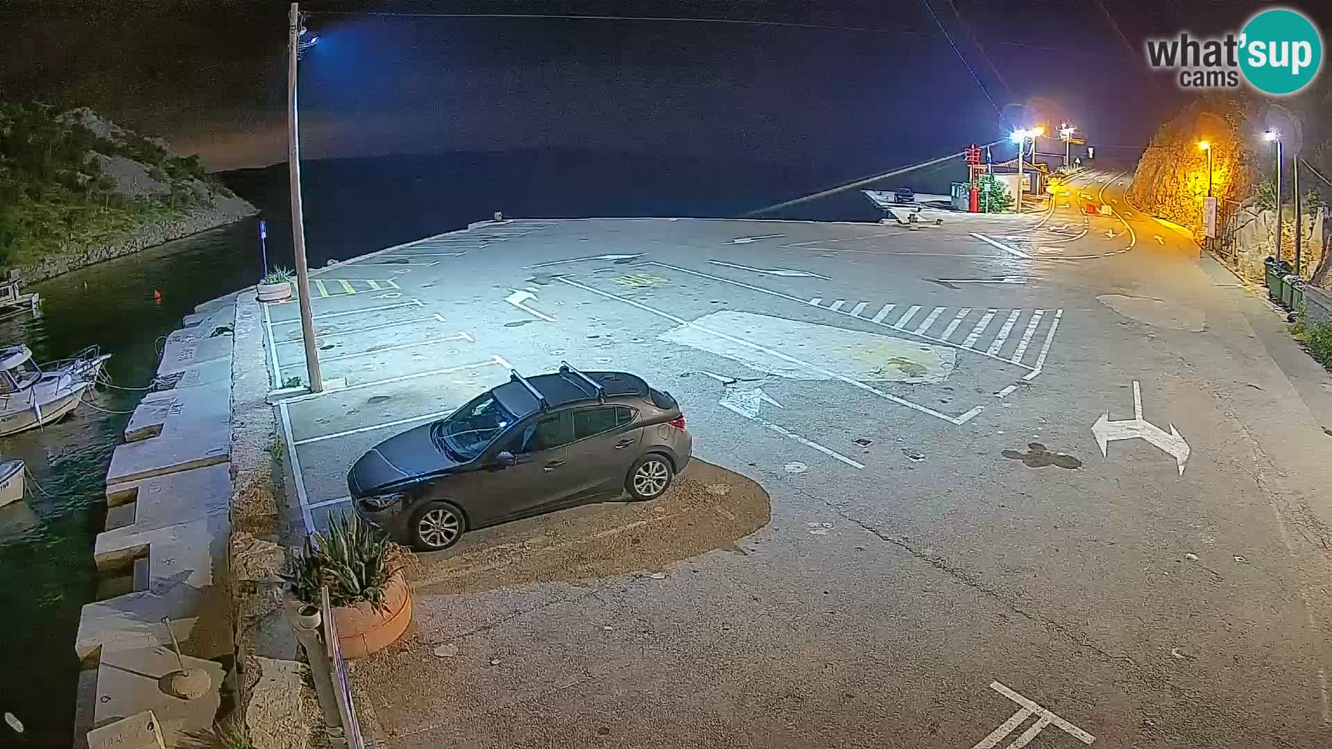 Webcam porto traghetti di Prizna – per l’isola di Pag