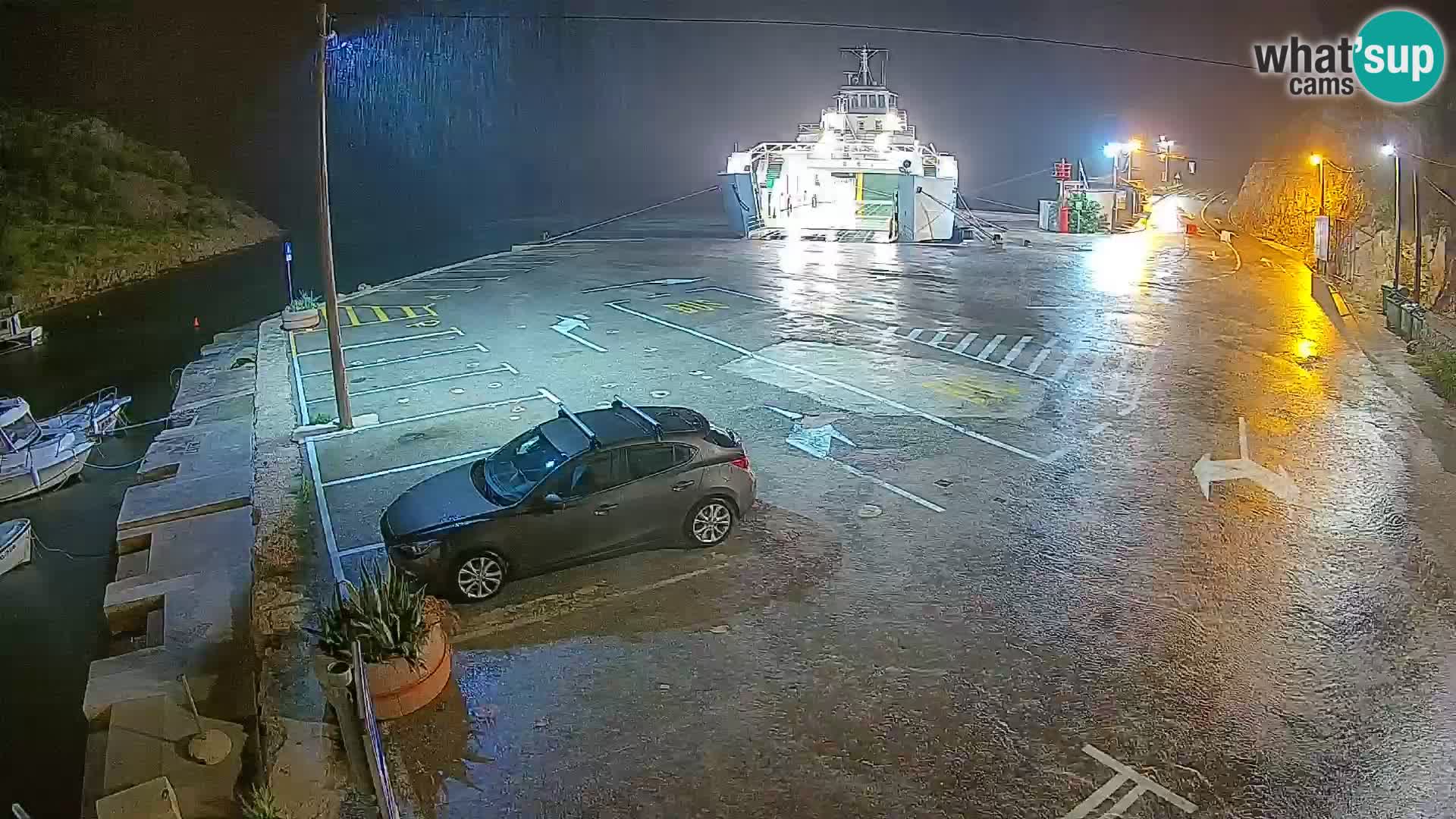 Webcam porto traghetti di Prizna – per l’isola di Pag