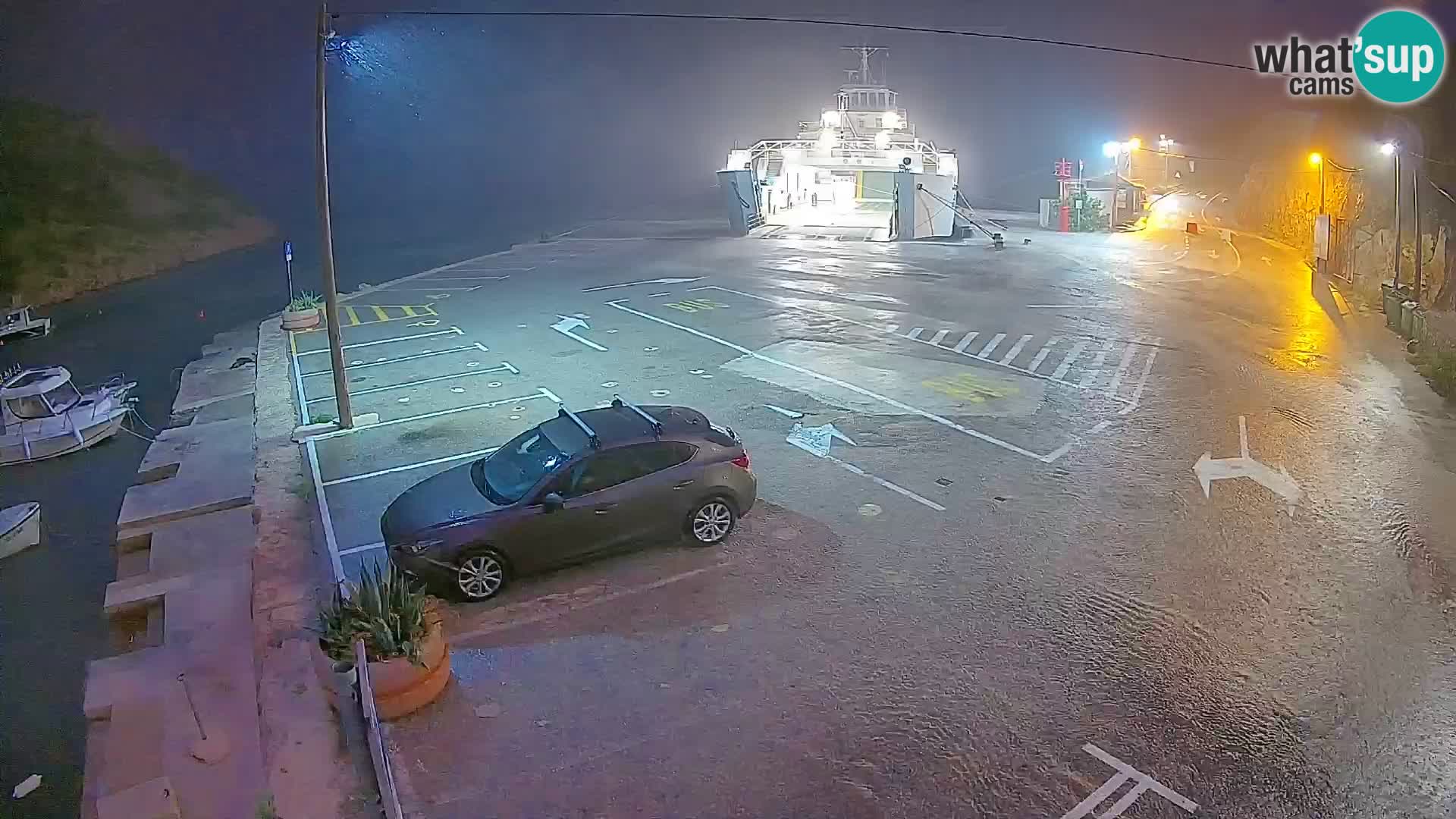 Webcam porto traghetti di Prizna – per l’isola di Pag