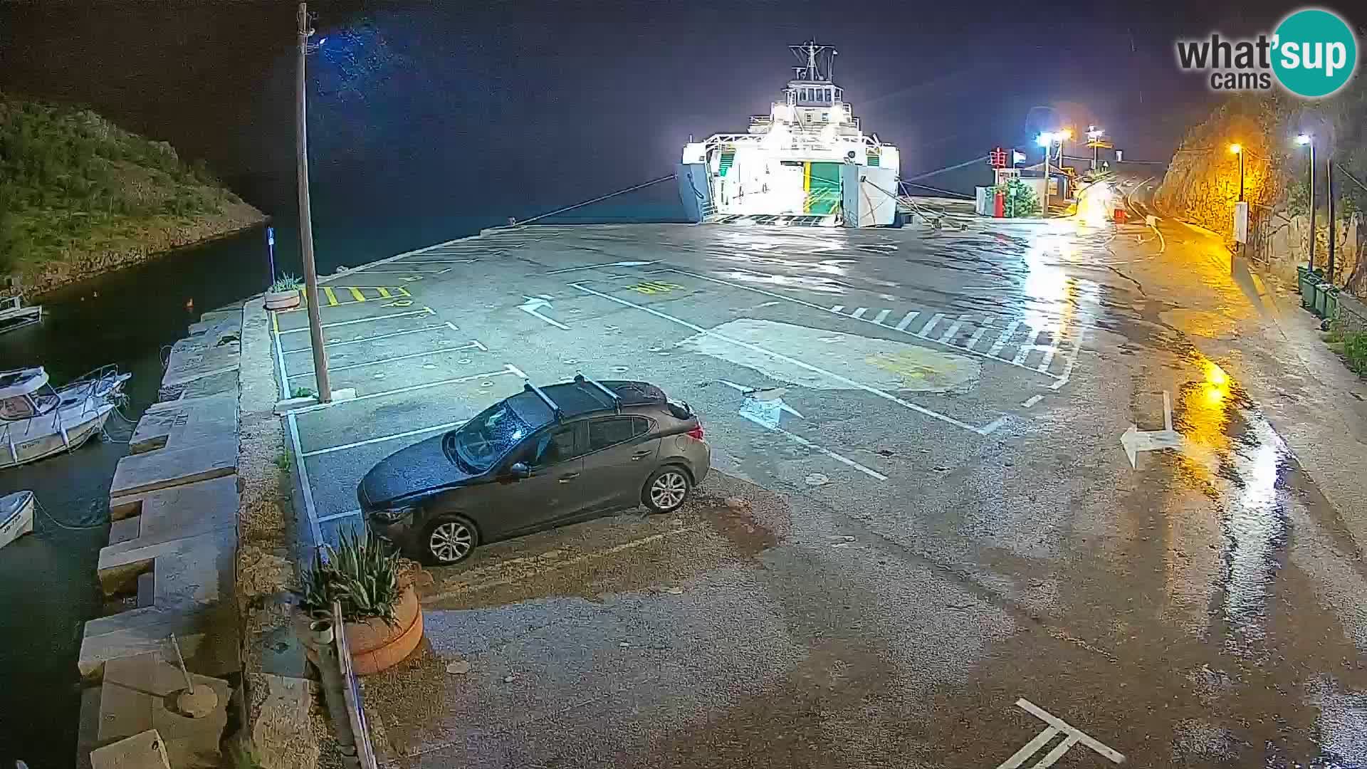 Webcam porto traghetti di Prizna – per l’isola di Pag