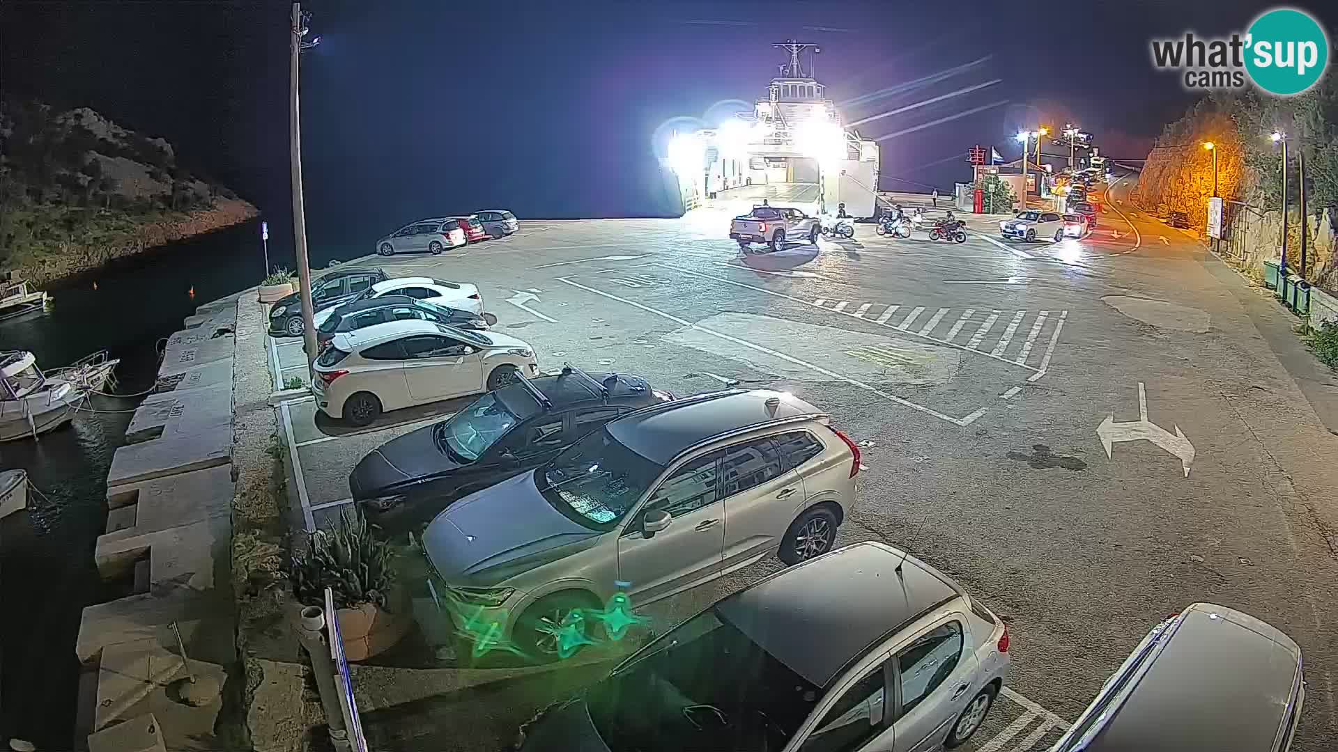 Webcam porto traghetti di Prizna – per l’isola di Pag